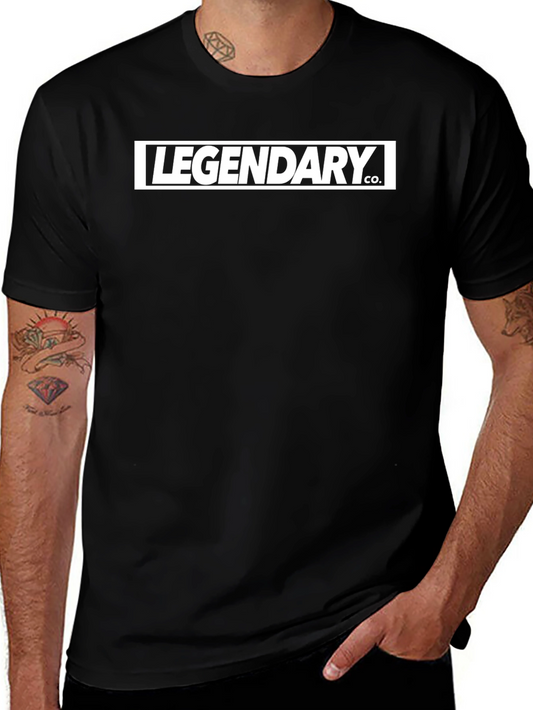 Legendary Co. Black Graphic Tee - Stylish Everyday Wear
