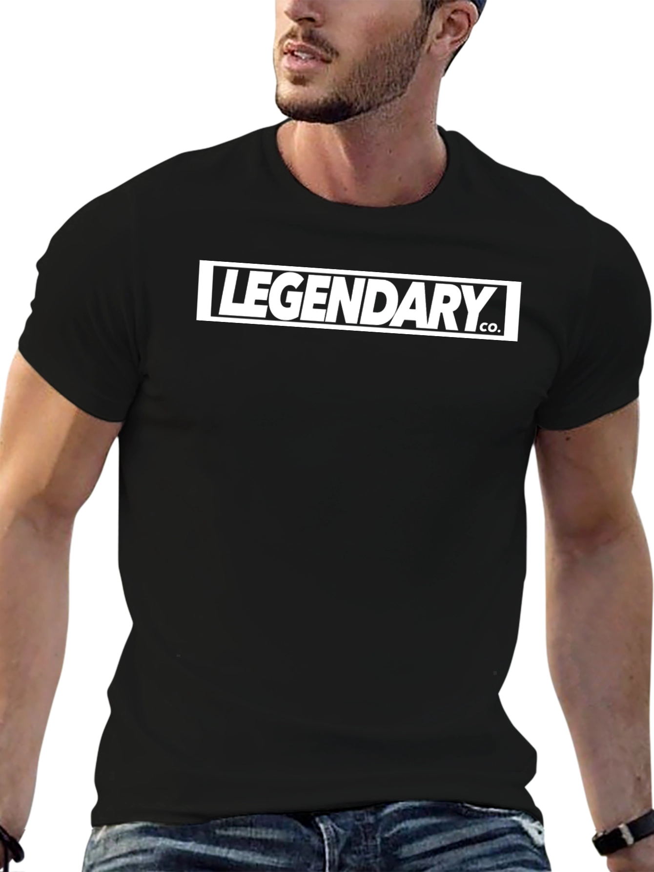 Legendary Co. Black Graphic Tee - Stylish Everyday Wear