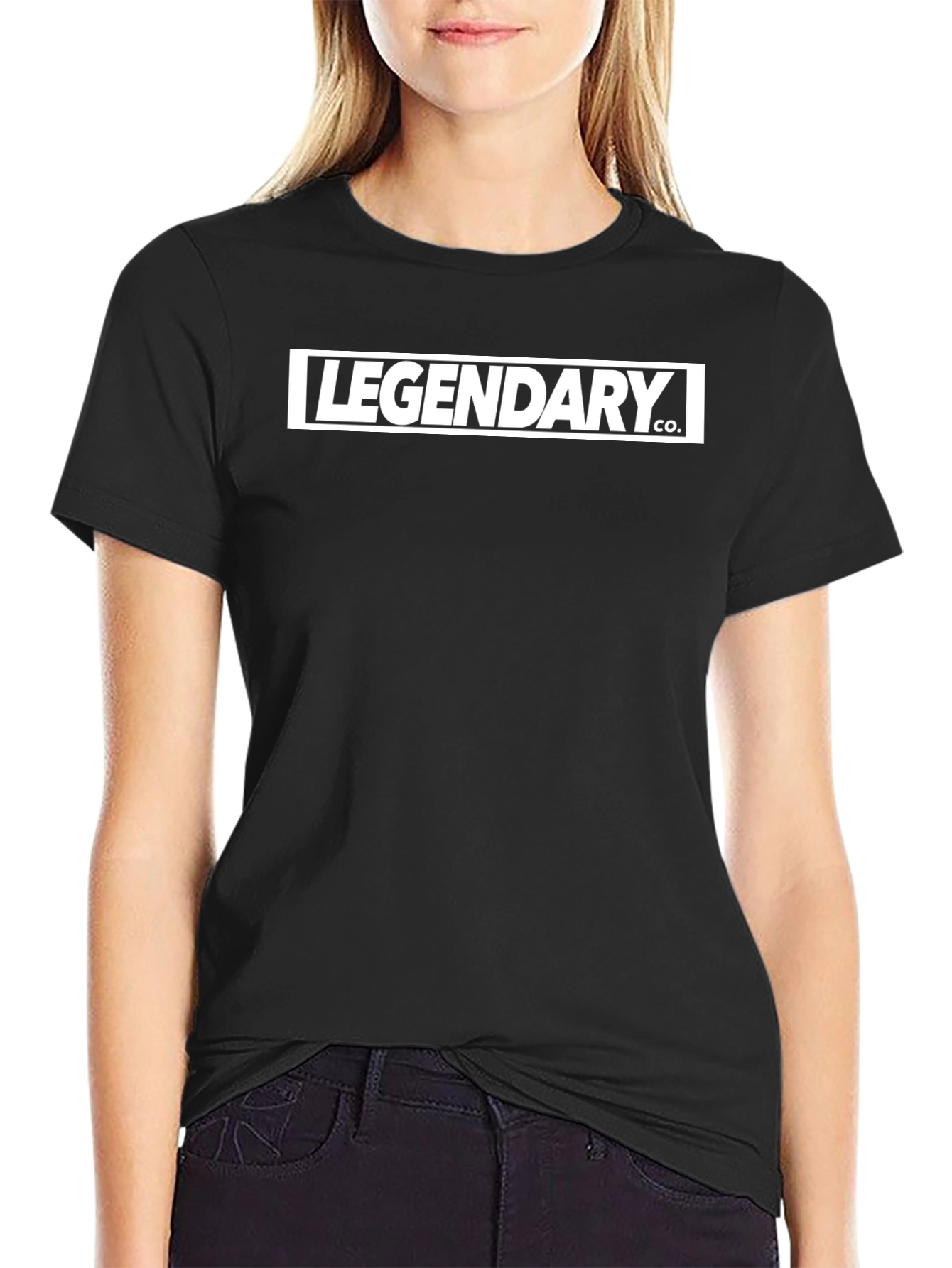 Legendary Co. Black Graphic Tee - Stylish Everyday Wear