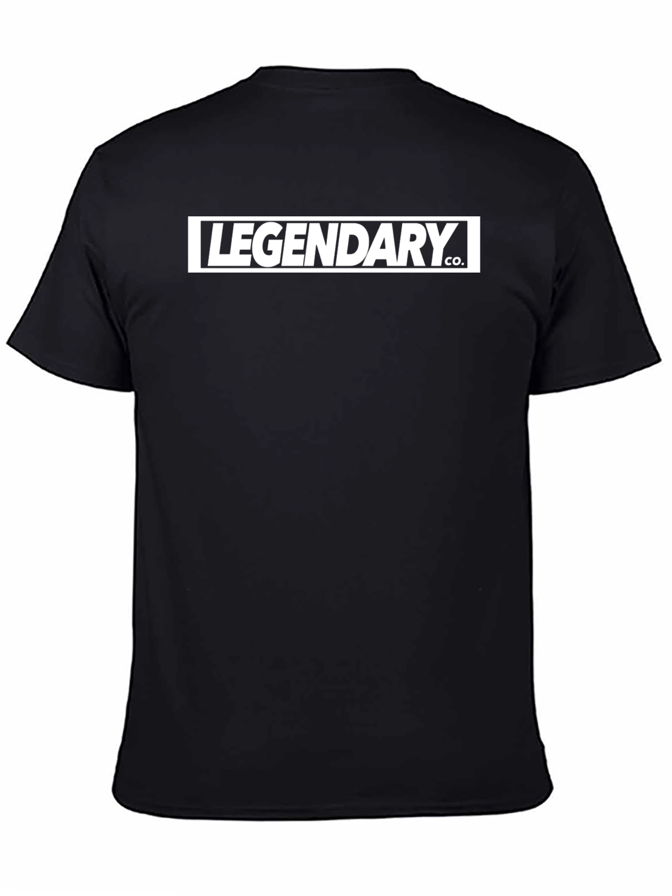 Legendary Co. Black Graphic Tee - Stylish Everyday Wear