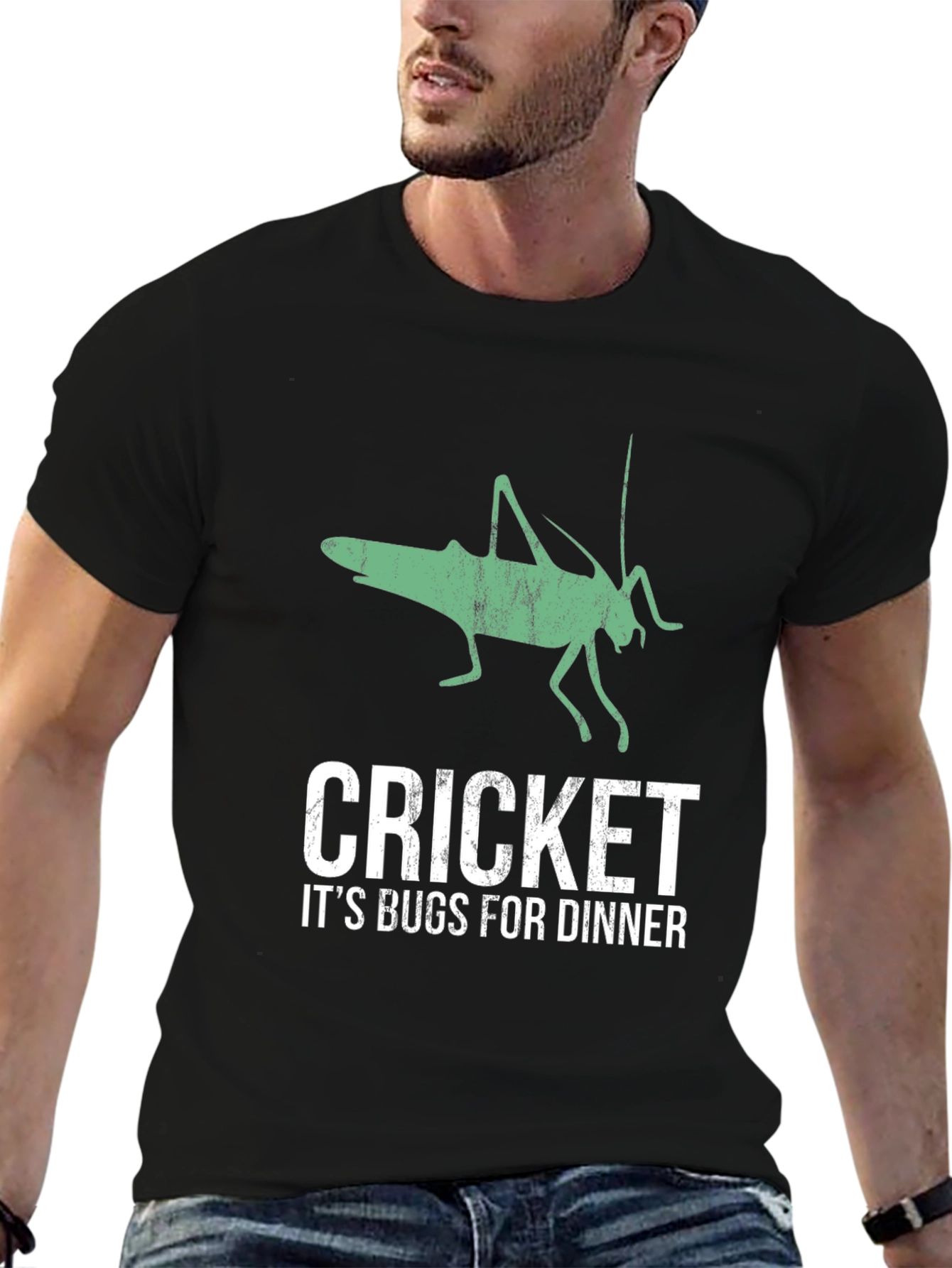 Cricket Bugs for Dinner Graphic T-Shirt