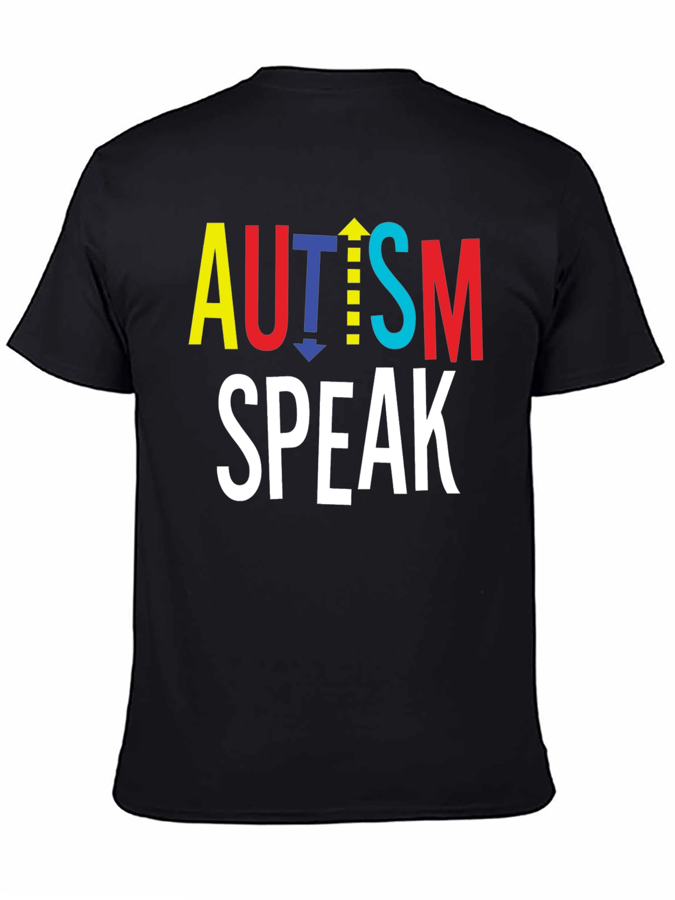 Autism Speaks Graphic Tee - Black