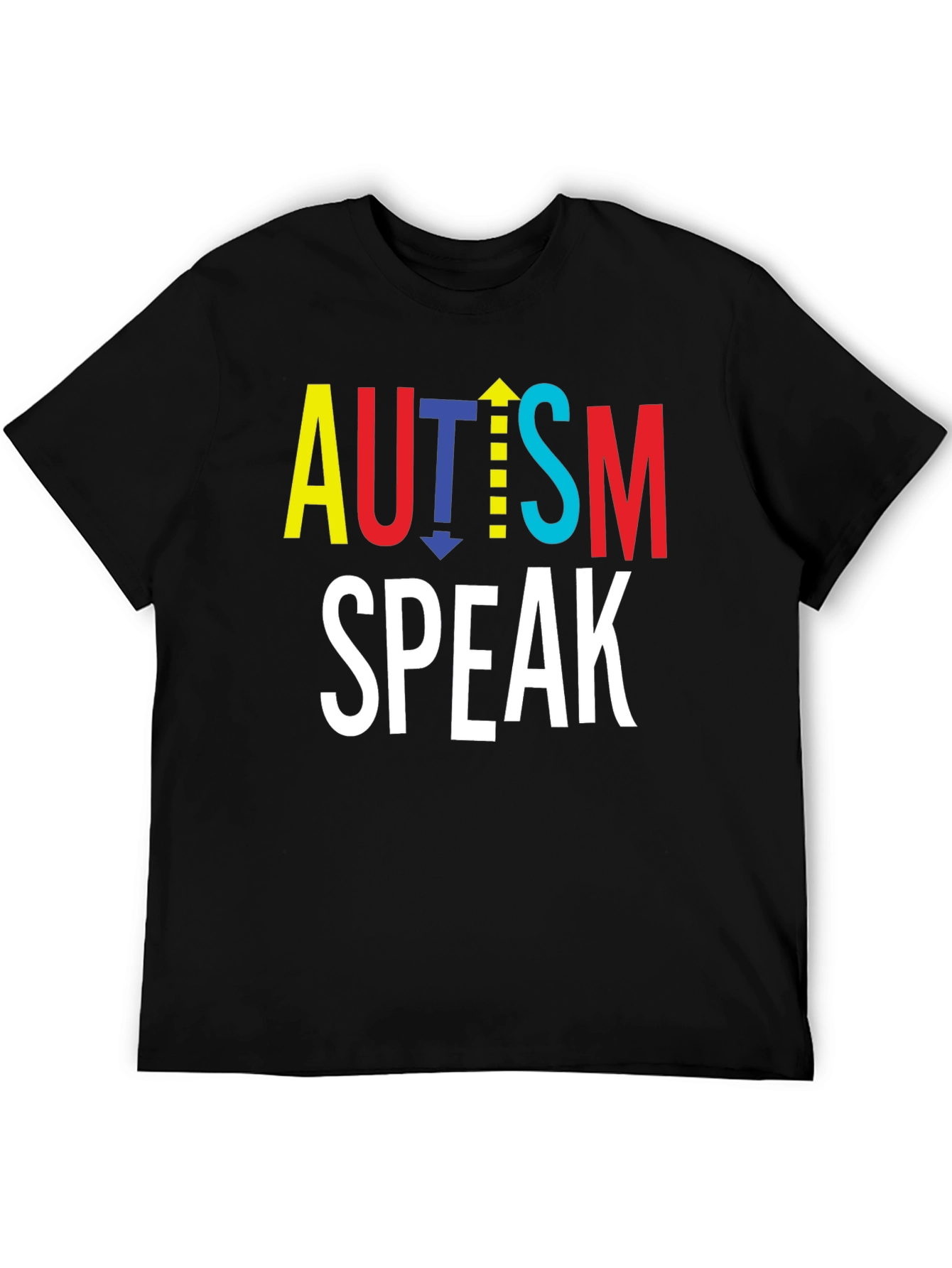 Autism Speaks Graphic Tee - Black