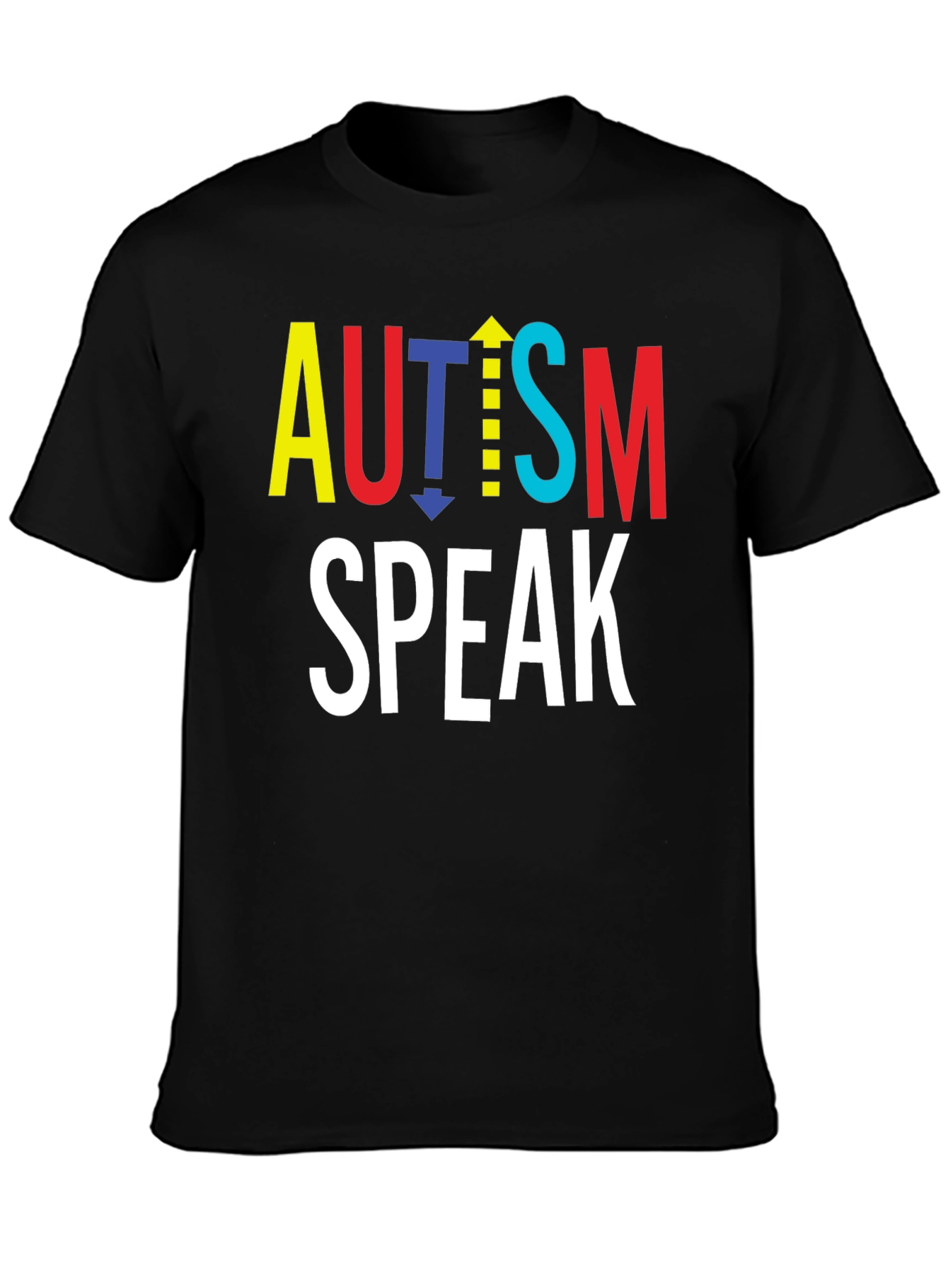 Autism Speaks Graphic Tee - Black