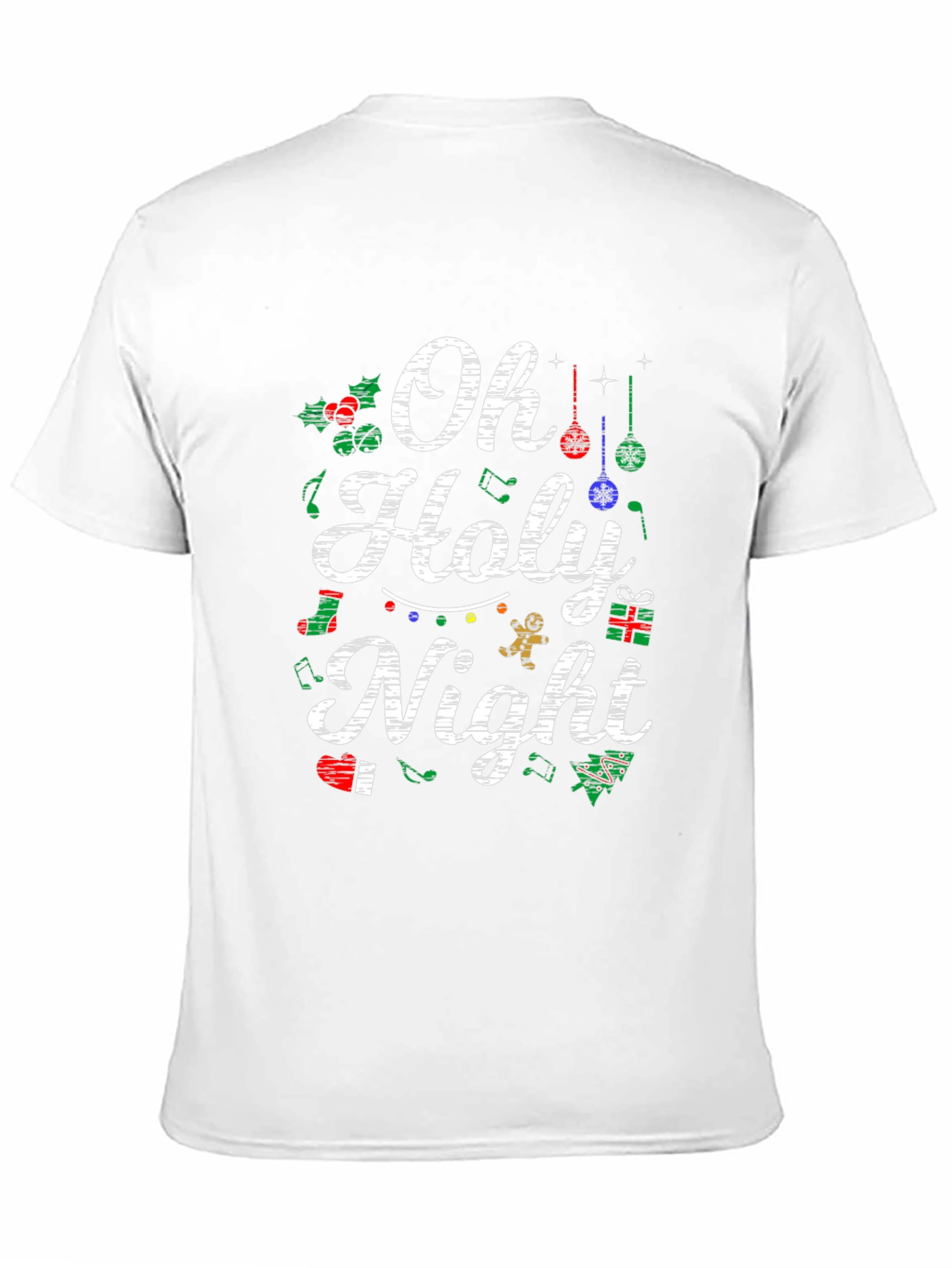Oh Holy Night Christmas T-Shirt - Holiday Tee