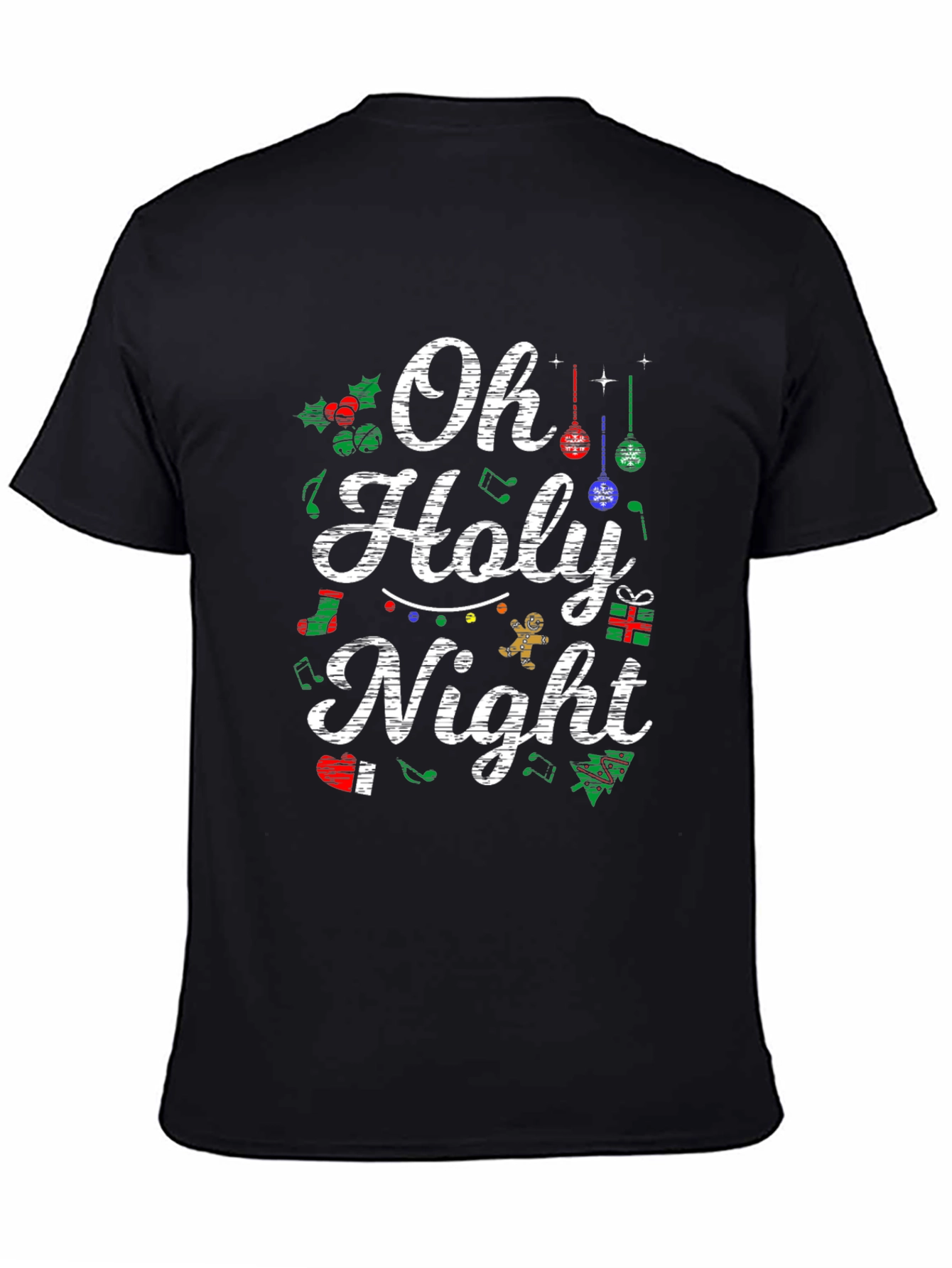 Oh Holy Night Christmas T-Shirt - Holiday Tee