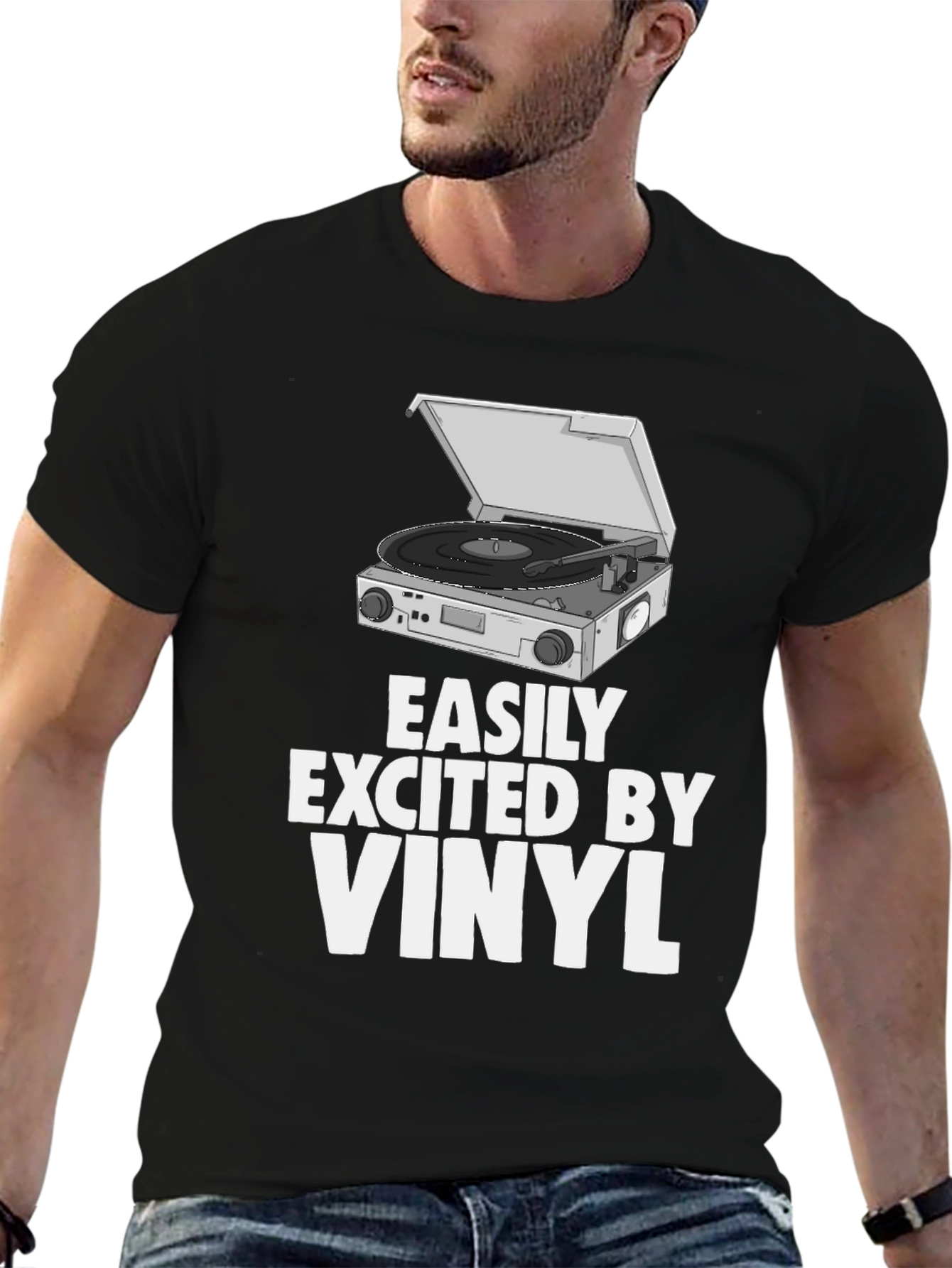 Vinyl Record Player T-Shirt