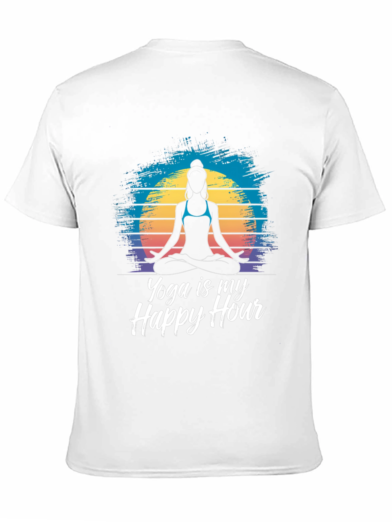 Yoga is My Happy Hour Graphic Tee