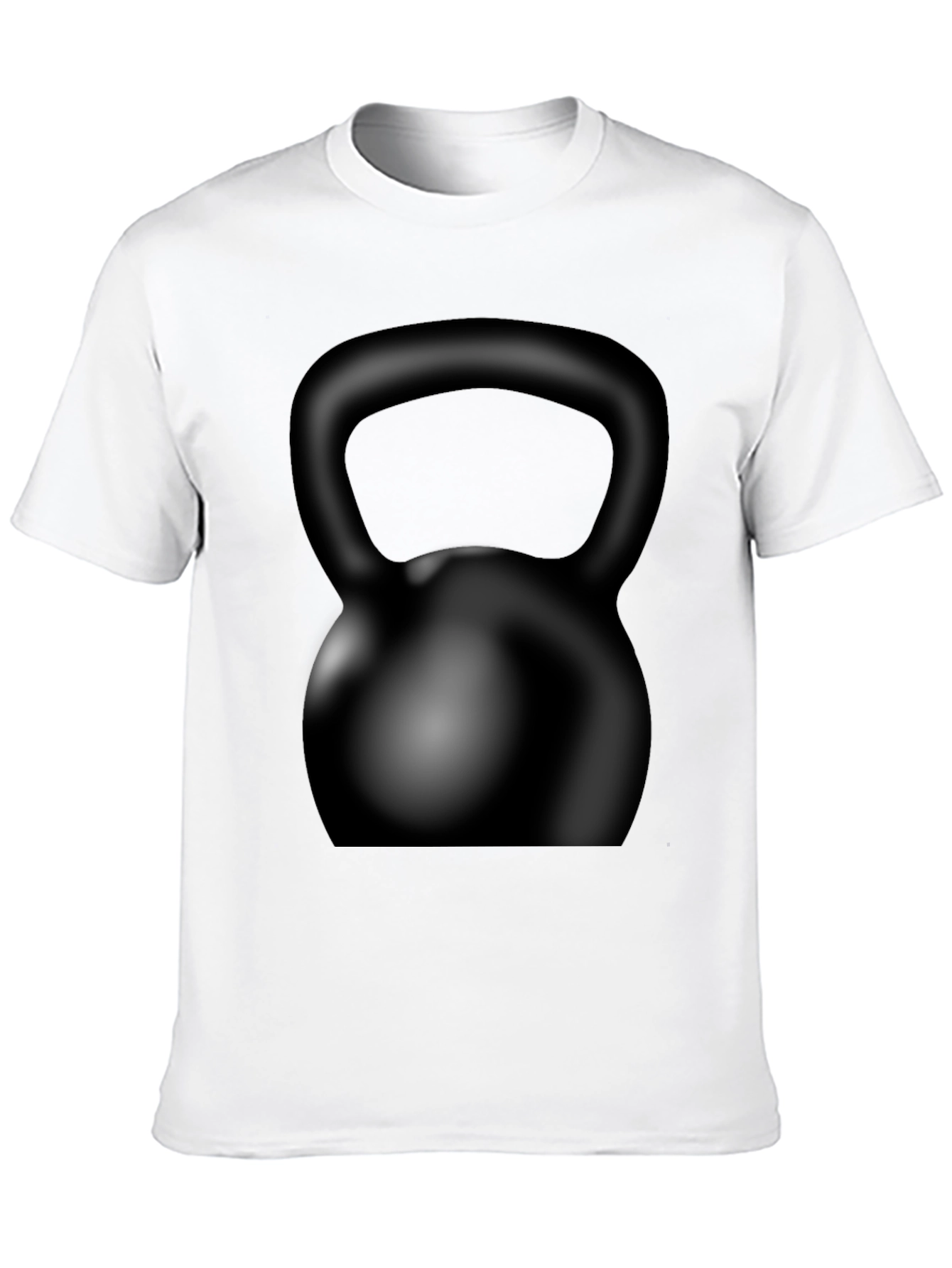 Kettlebell Graphic Black T-Shirt