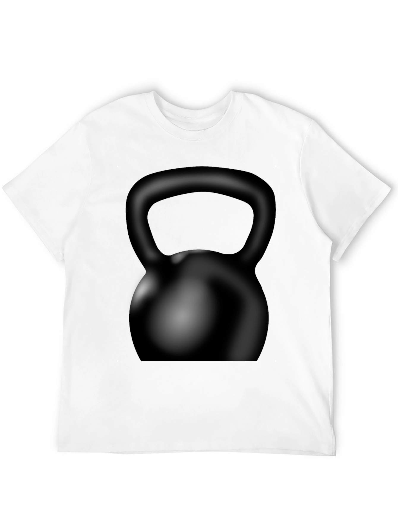 Kettlebell Graphic Black T-Shirt