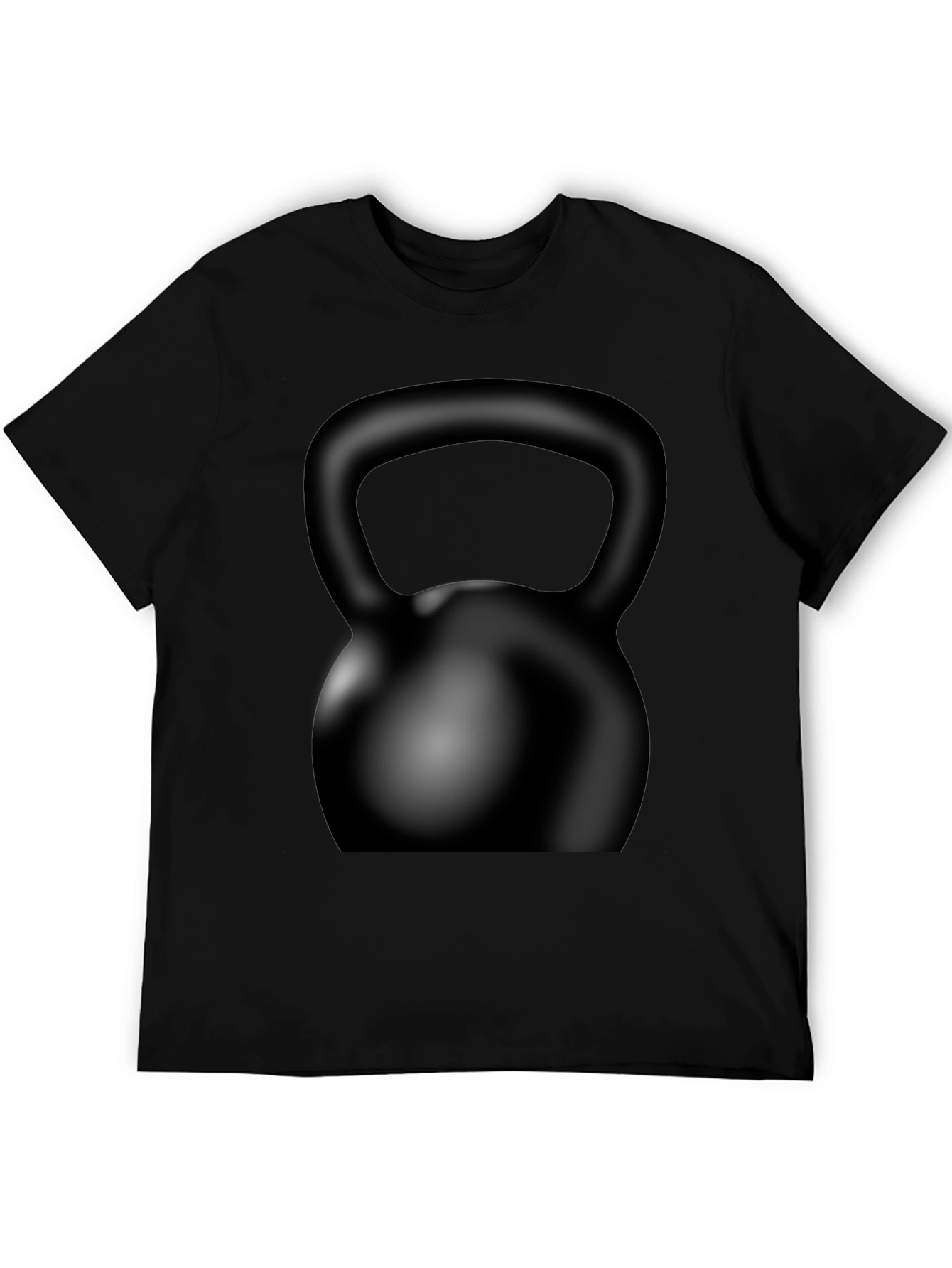 Kettlebell Graphic Black T-Shirt