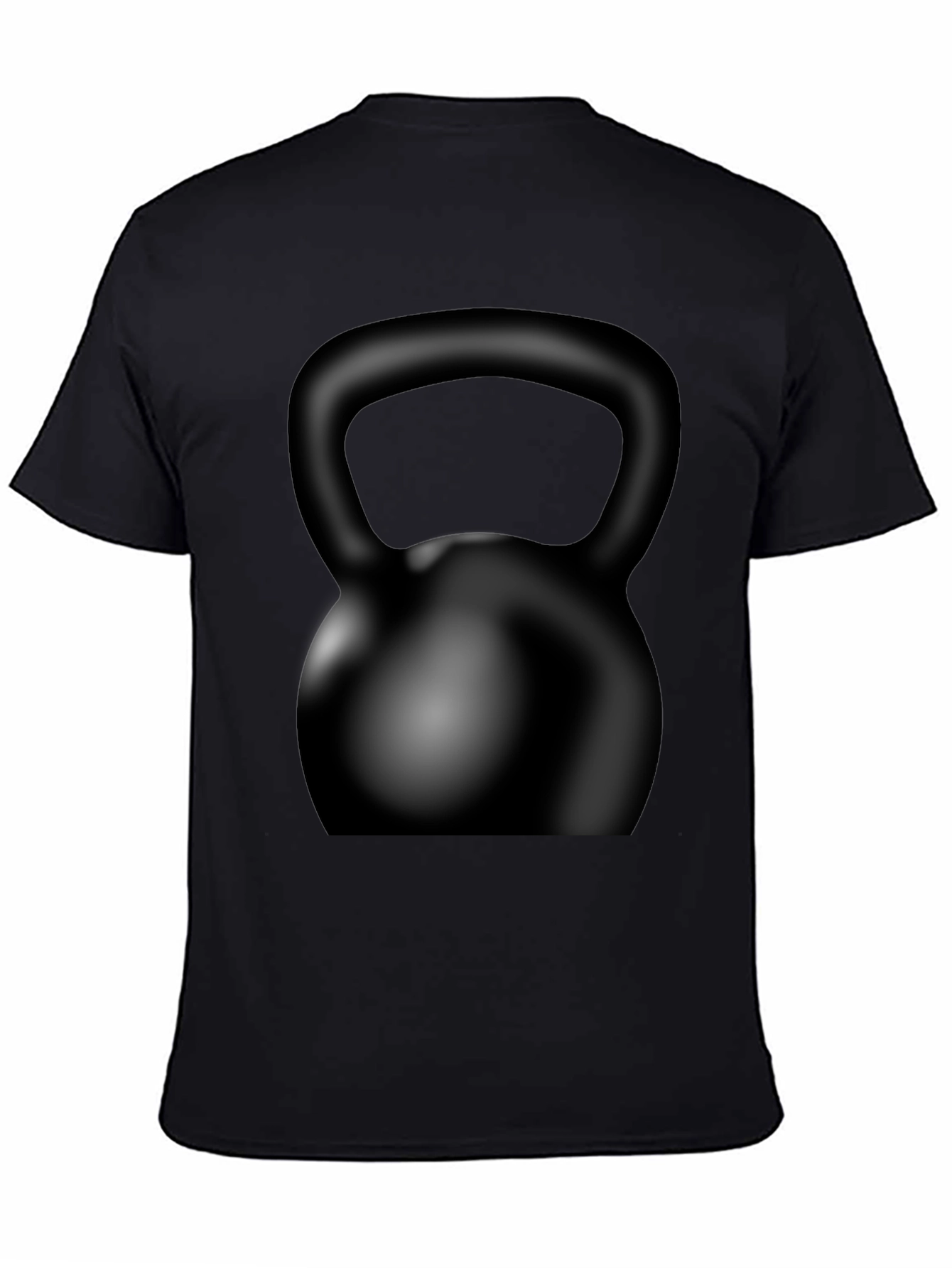 Kettlebell Graphic Black T-Shirt