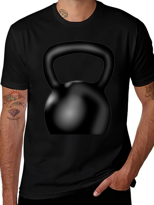 Kettlebell Graphic Black T-Shirt