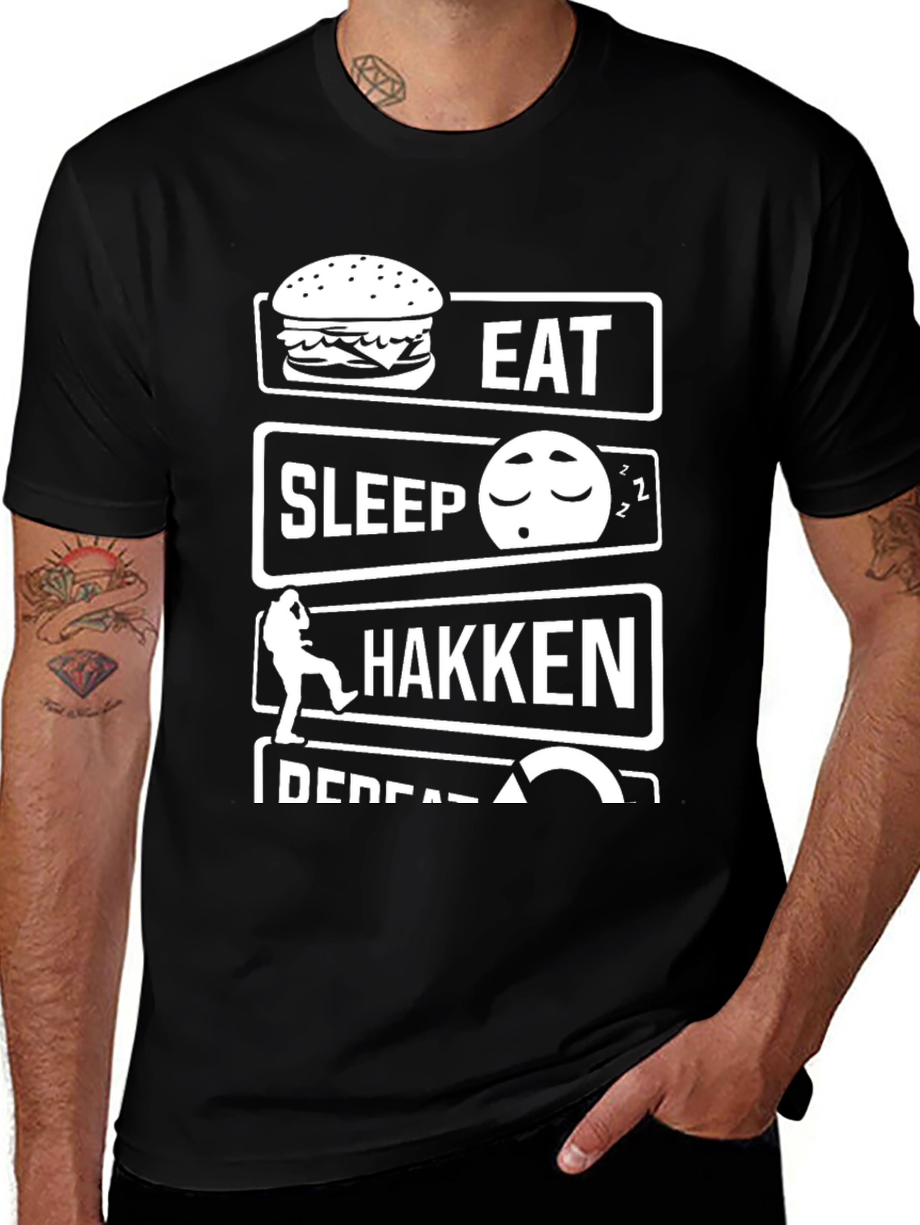 Eat Sleep Hakken Repeat T-Shirt