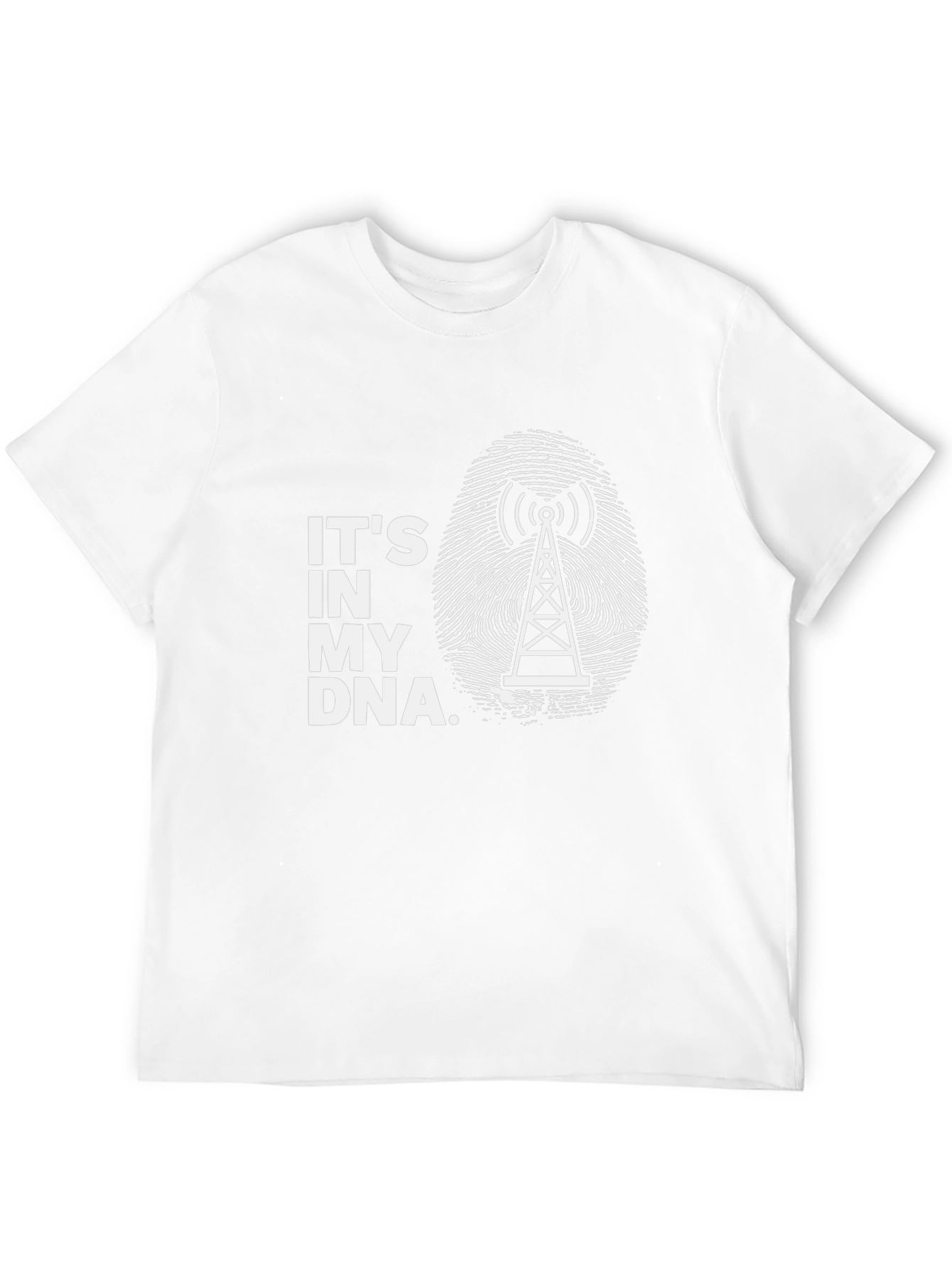 Its In My DNA Radio Tower Graphic T-Shirt