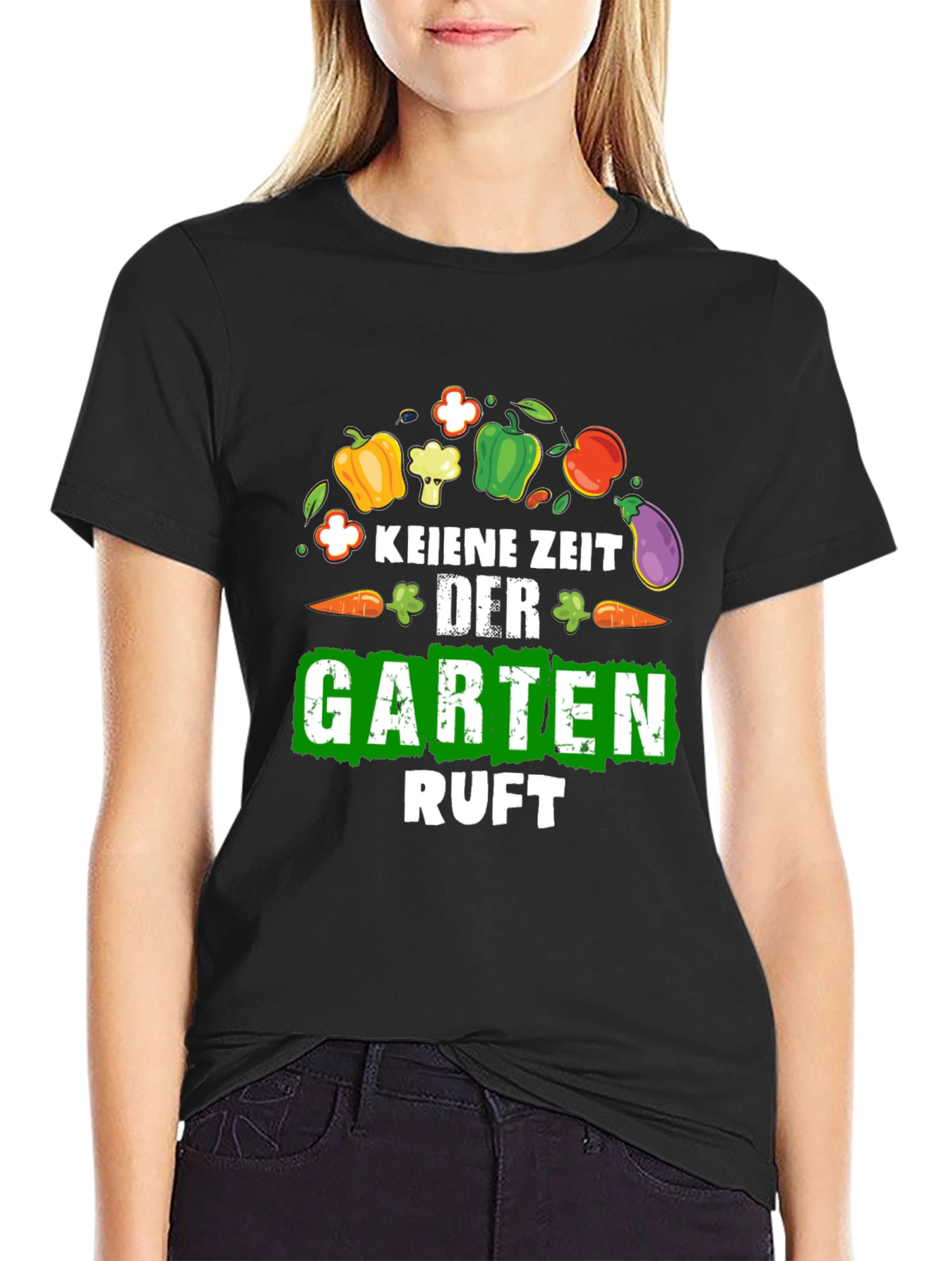 Gardening Enthusiast T-Shirt - KEINE ZEIT DER GARTEN RUFT