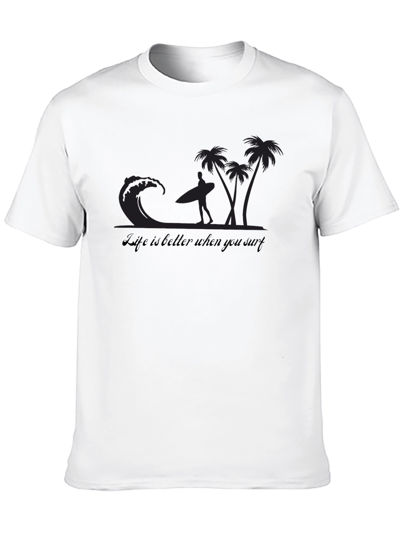 Life is Better When You Surf Graphic T-Shirt