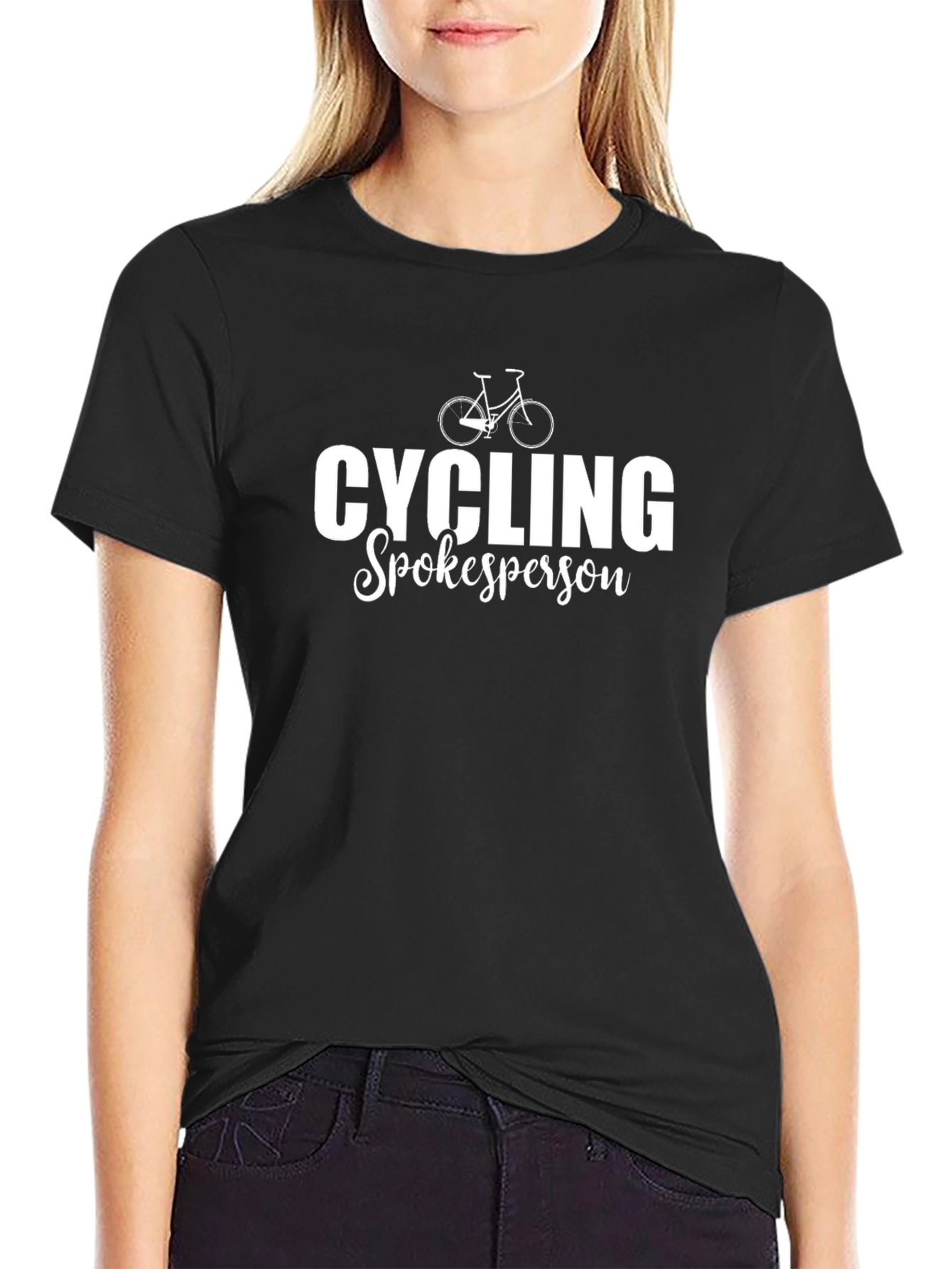 Cycling Spokesperson T-Shirt - Ride in Style