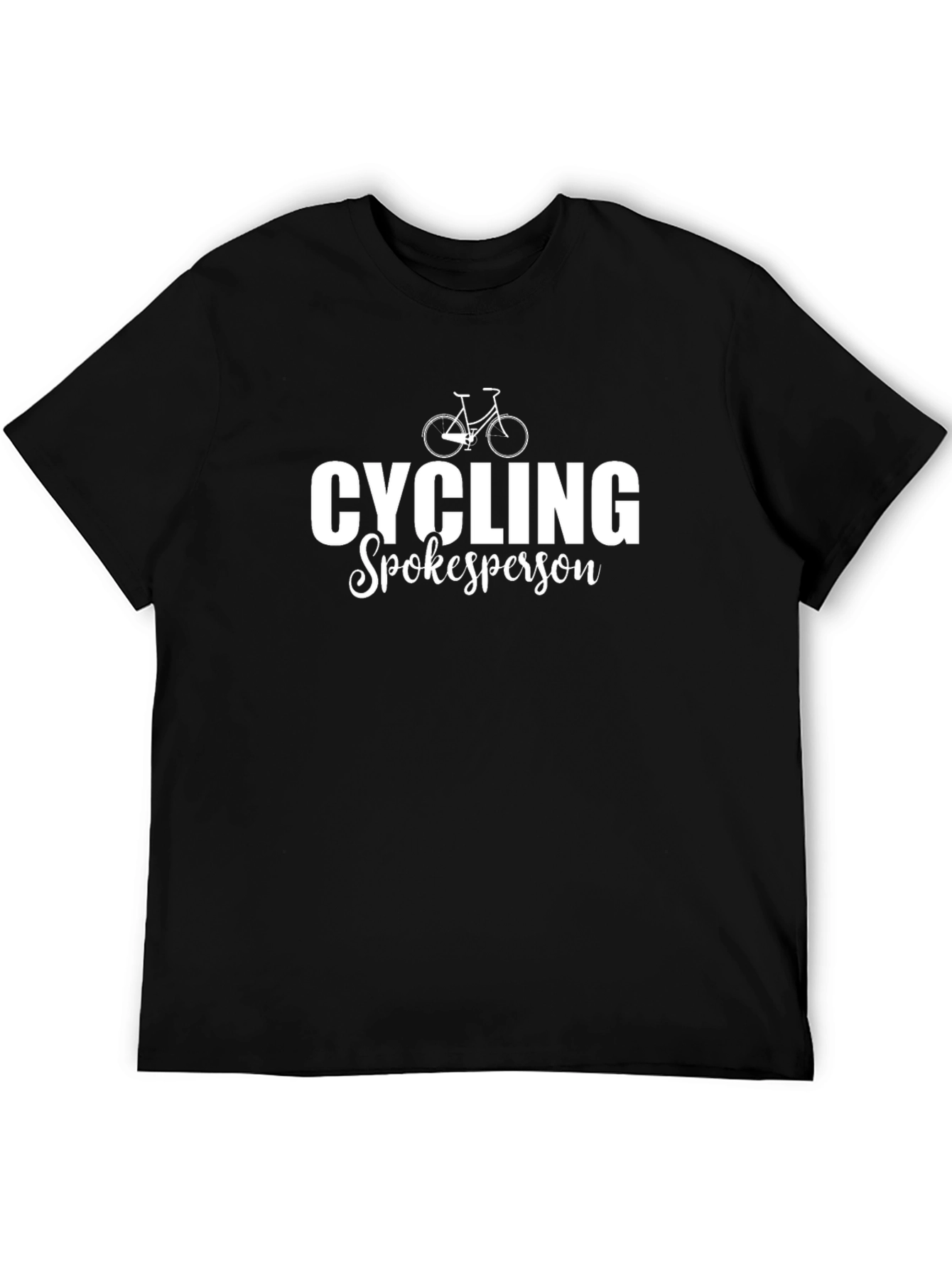 Cycling Spokesperson T-Shirt - Ride in Style