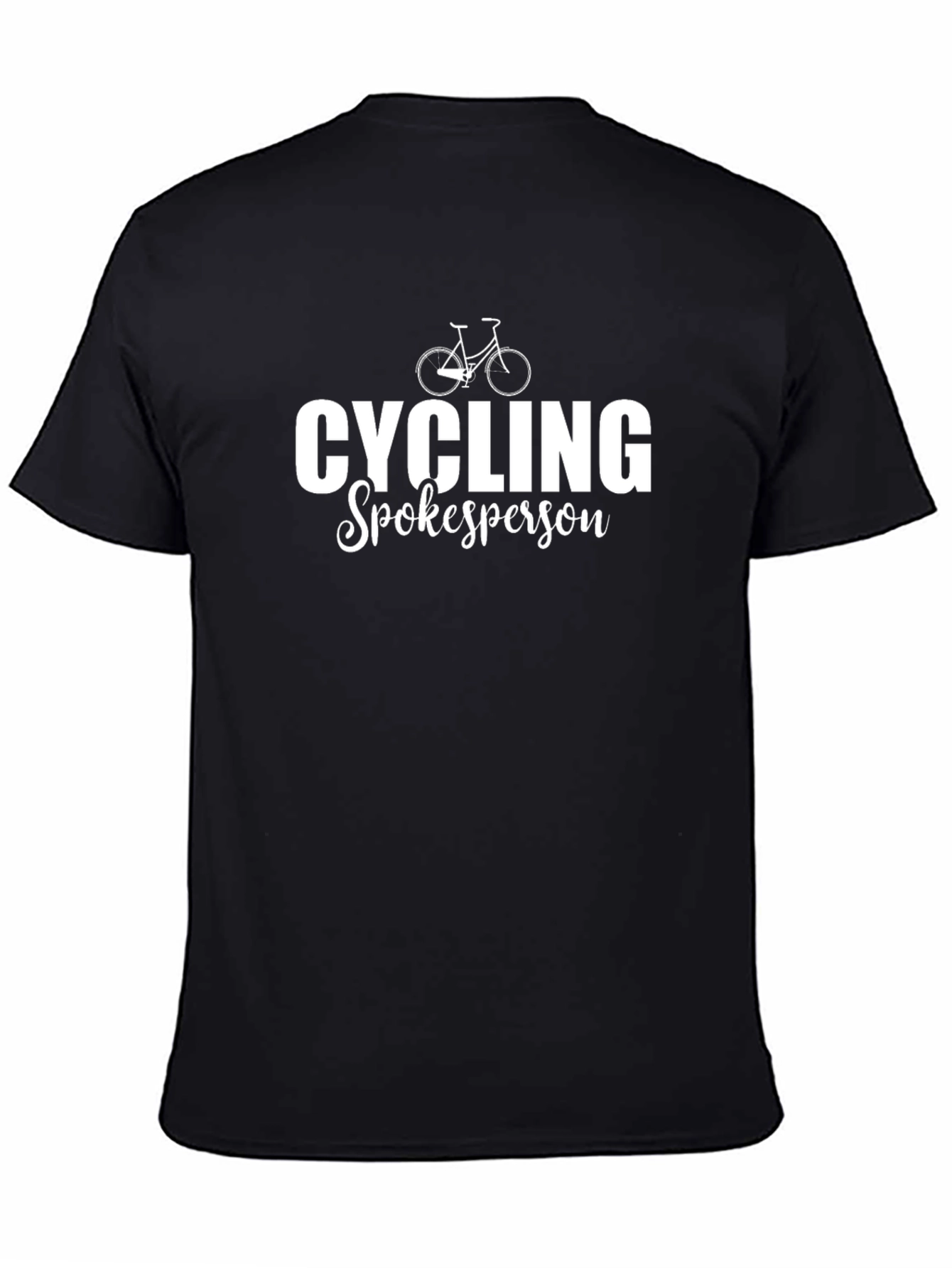 Cycling Spokesperson T-Shirt - Ride in Style