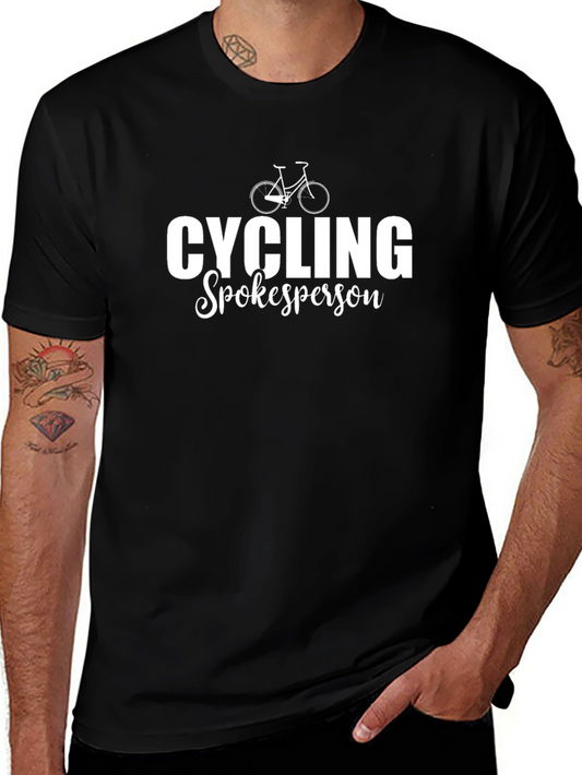 Cycling Spokesperson T-Shirt - Ride in Style