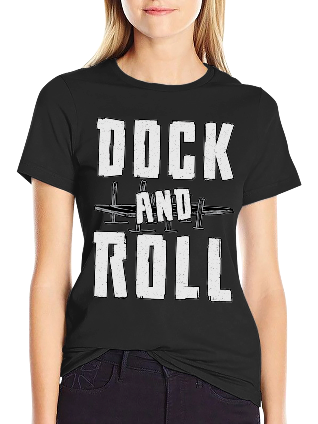 Dock and Roll Graphic T-Shirt - Soft Cotton Tee