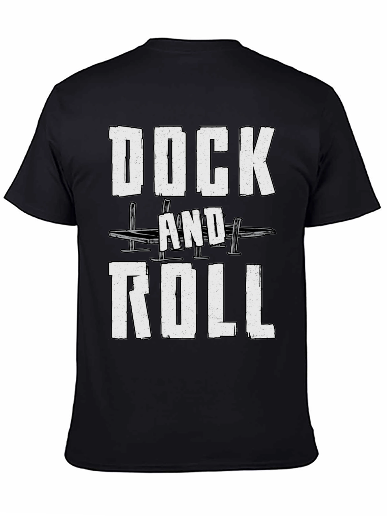 Dock and Roll Graphic T-Shirt - Soft Cotton Tee