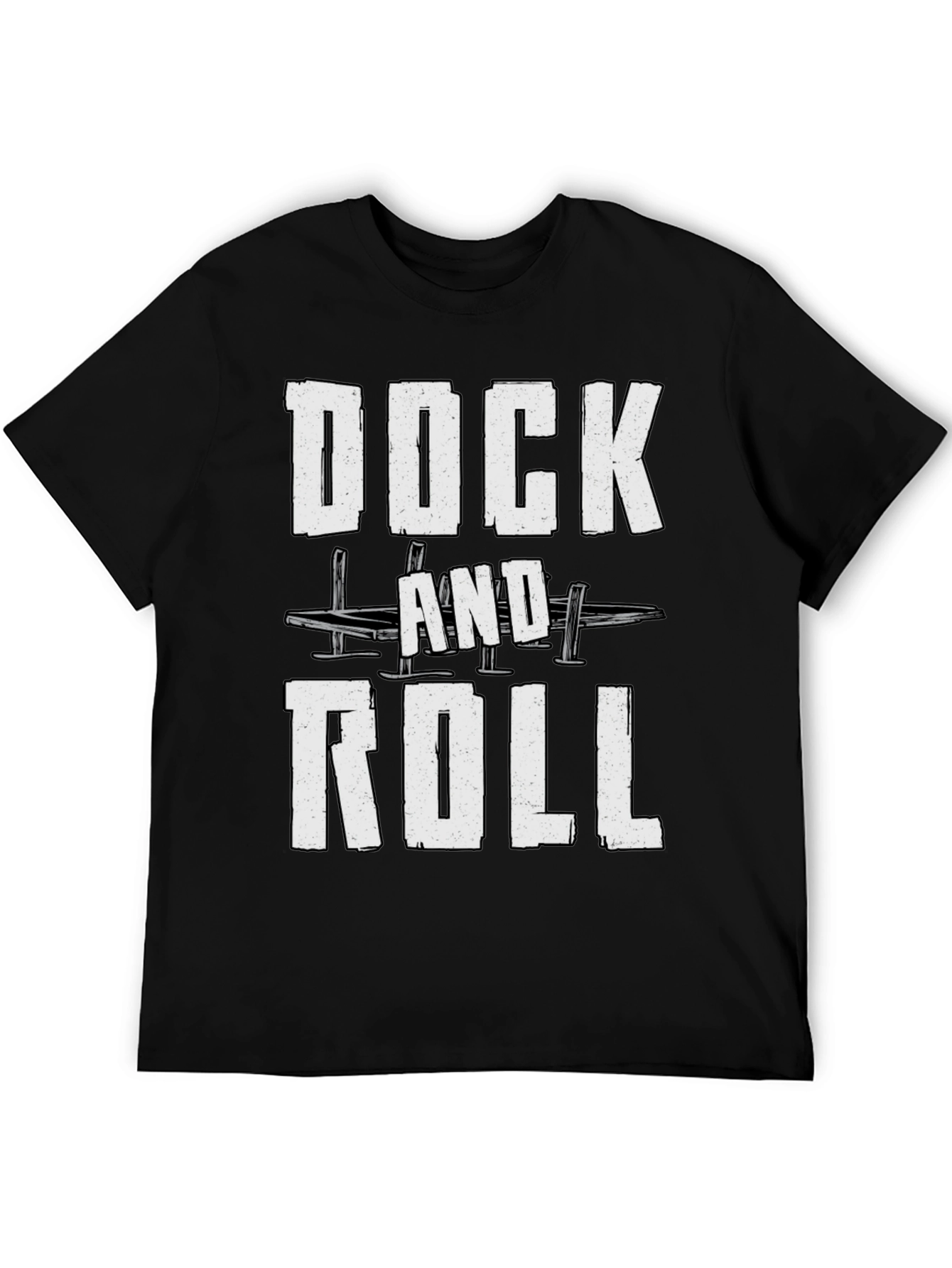 Dock and Roll Graphic T-Shirt - Soft Cotton Tee