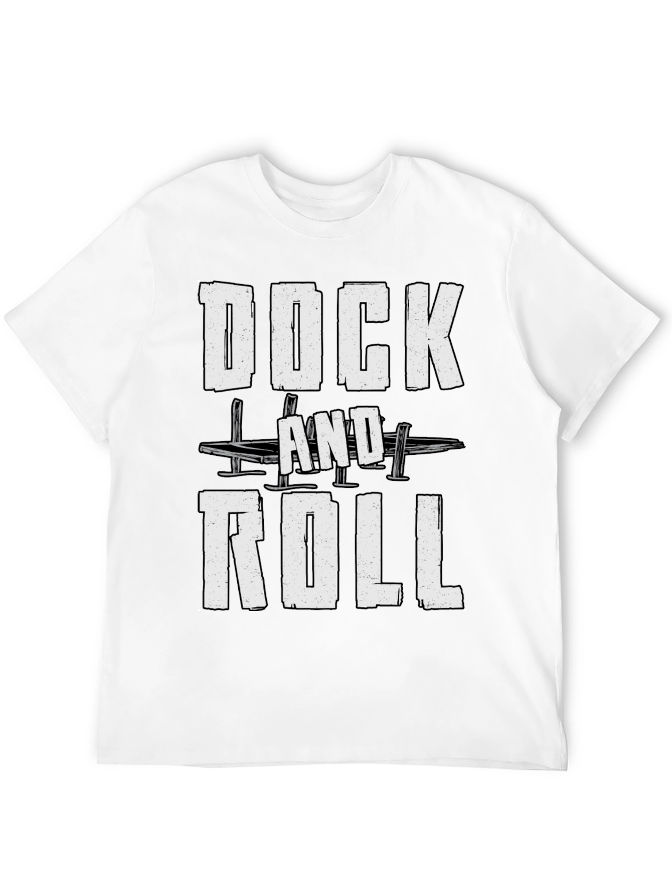 Dock and Roll Graphic T-Shirt - Soft Cotton Tee