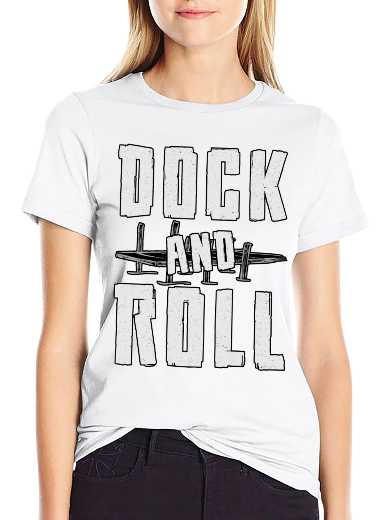 Dock and Roll Graphic T-Shirt - Soft Cotton Tee