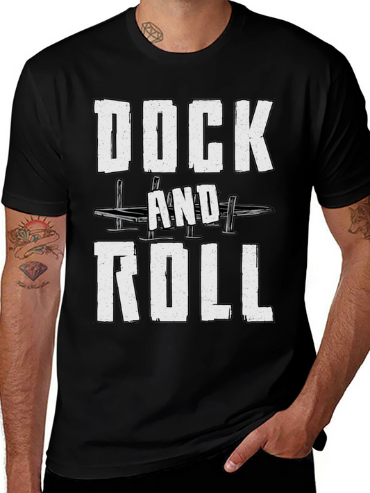Dock and Roll Graphic T-Shirt - Soft Cotton Tee