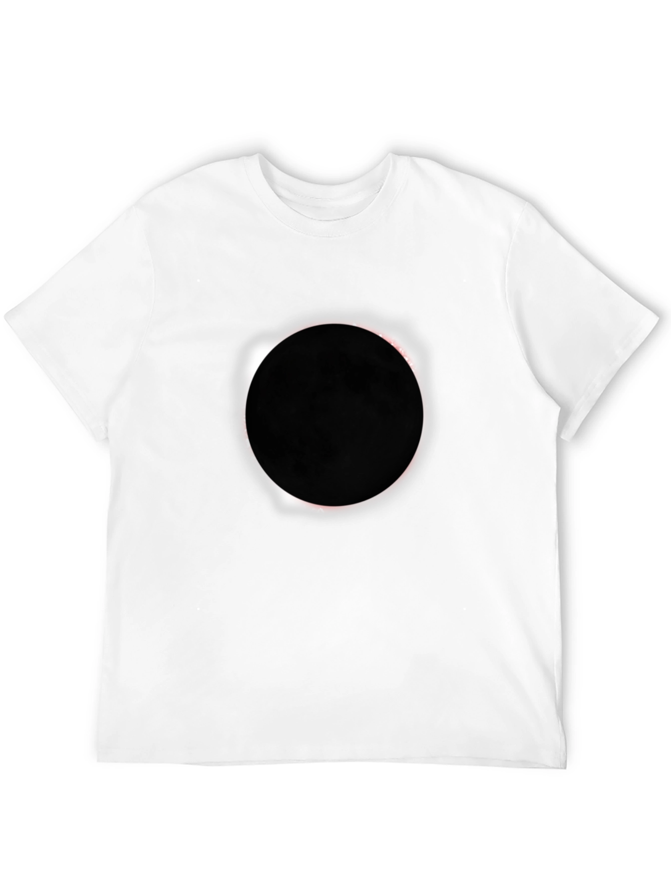 Solar Eclipse Graphic Black T-Shirt