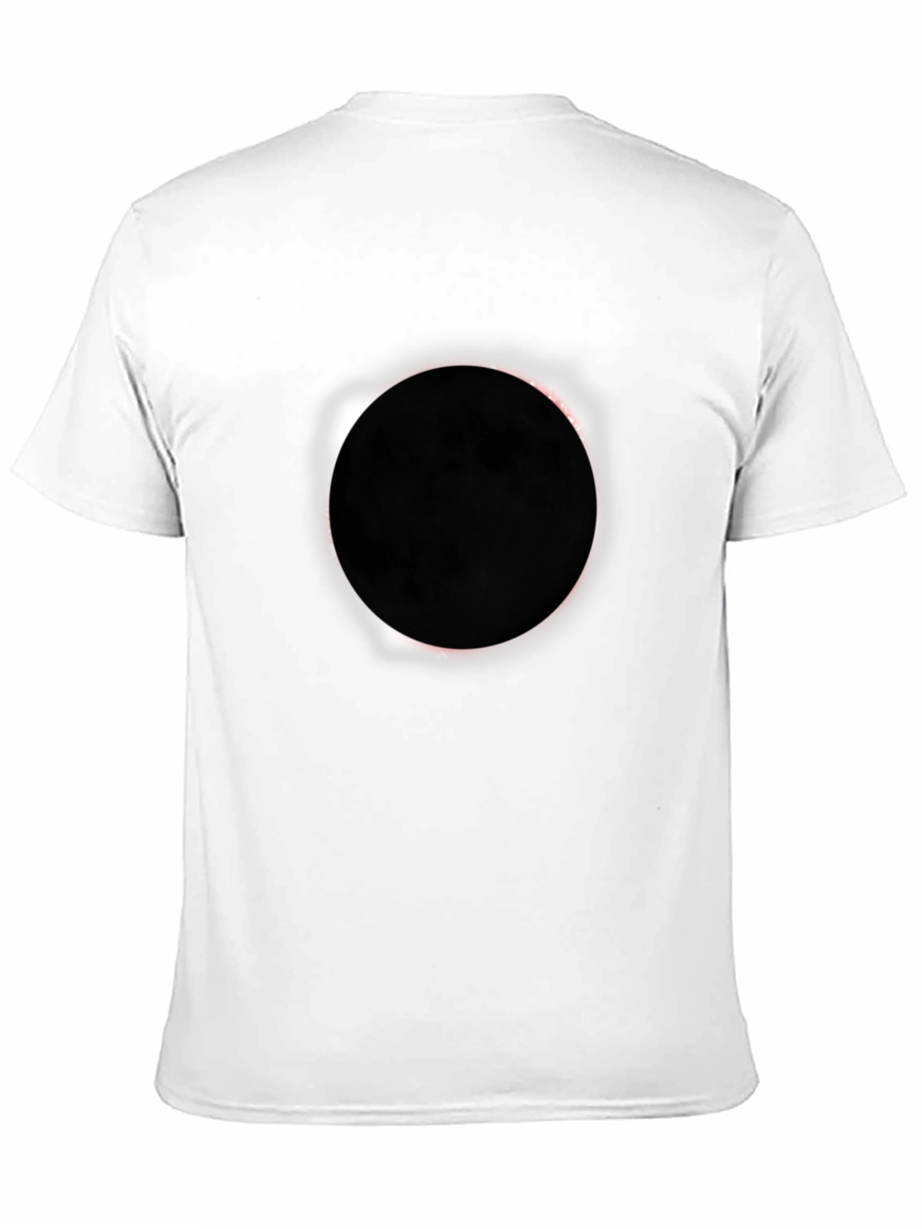 Solar Eclipse Graphic Black T-Shirt