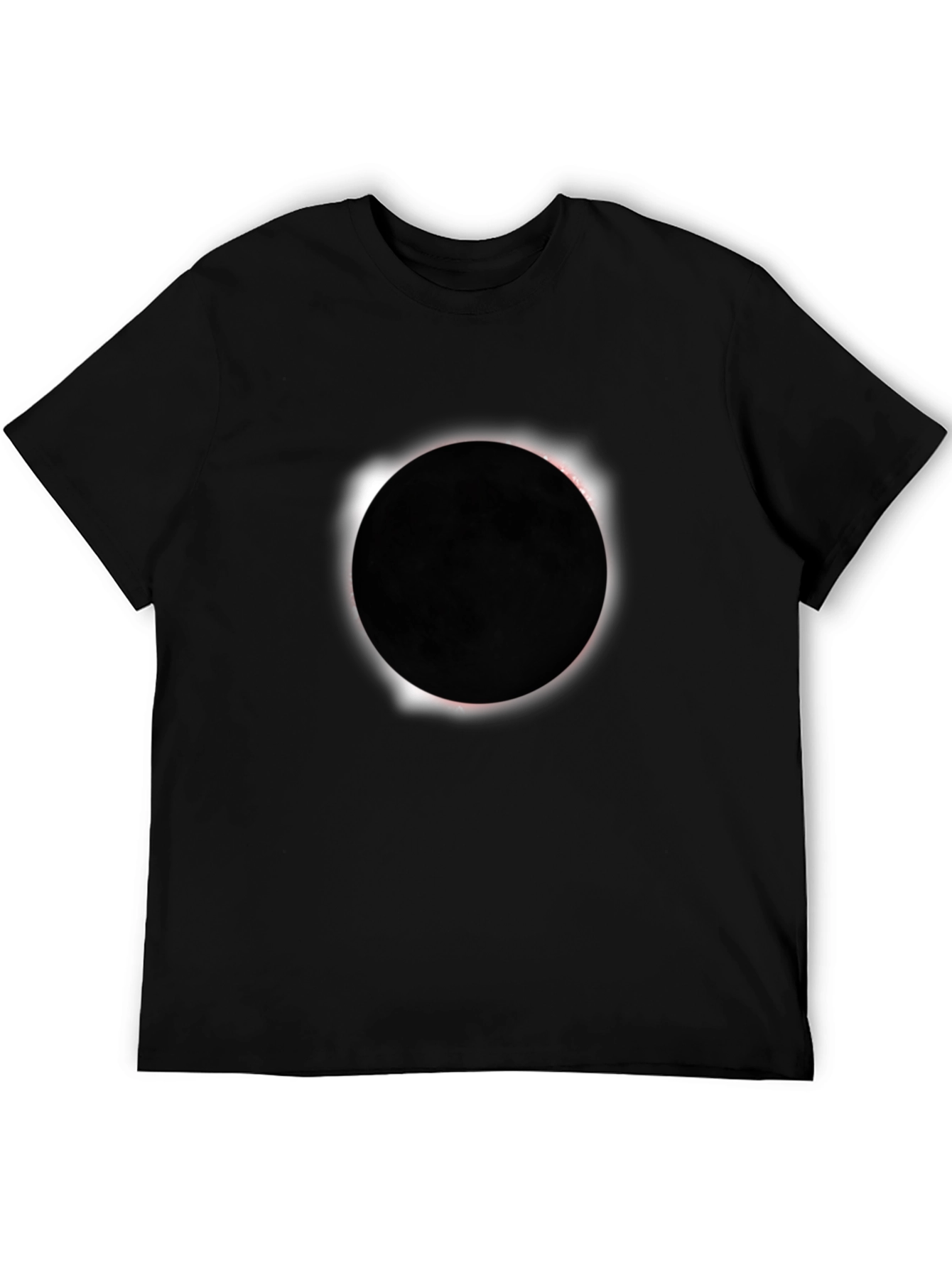 Solar Eclipse Graphic Black T-Shirt