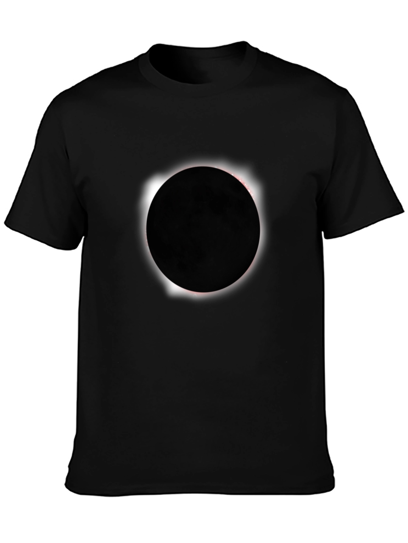 Solar Eclipse Graphic Black T-Shirt