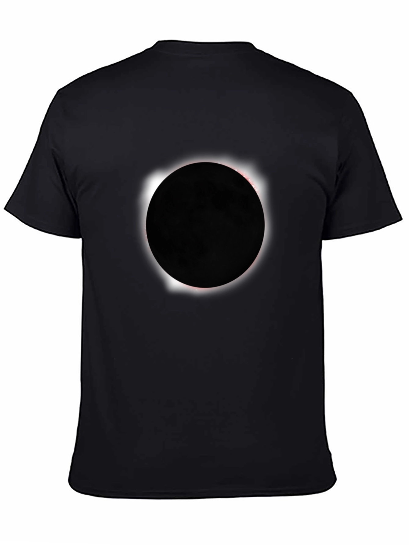 Solar Eclipse Graphic Black T-Shirt