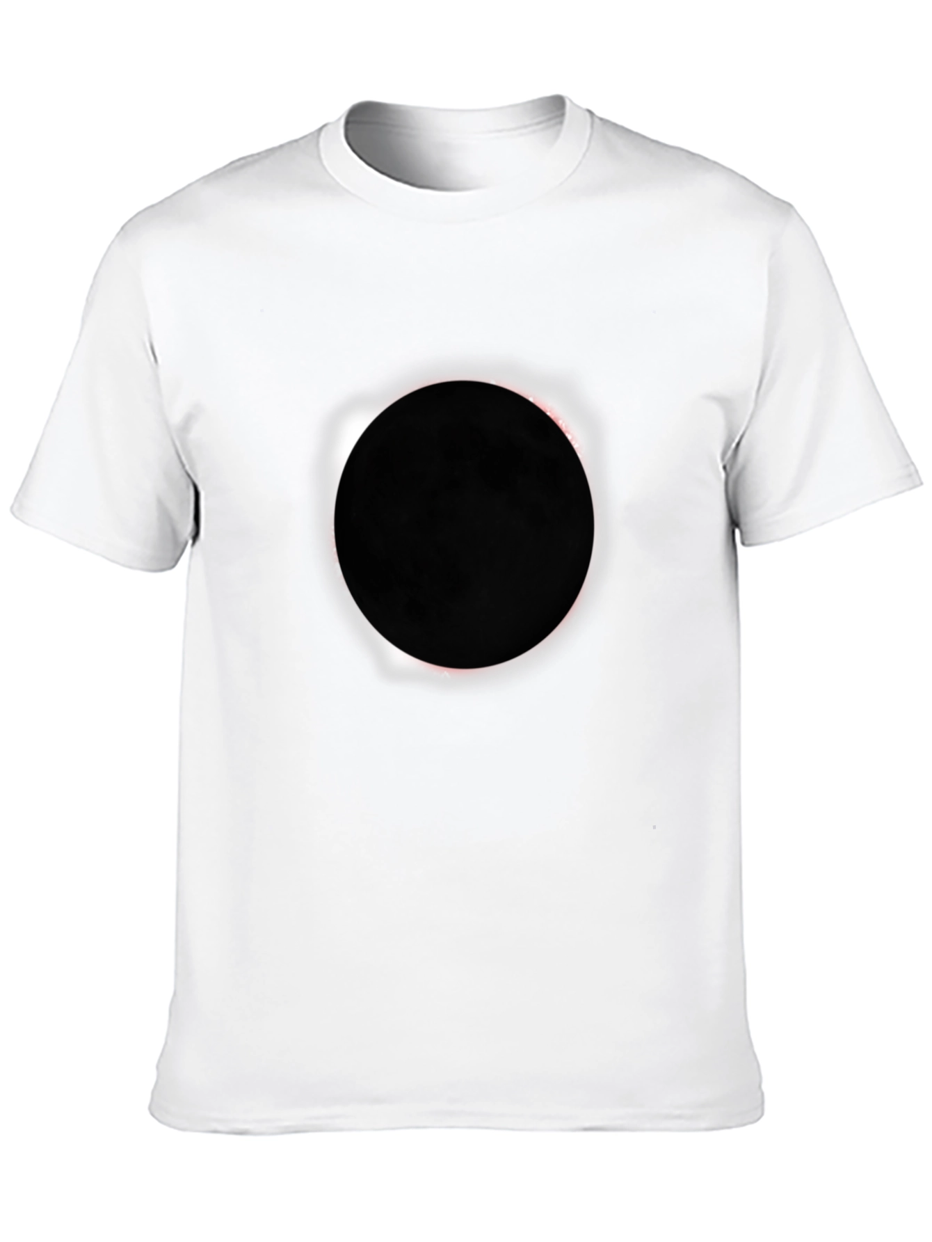 Solar Eclipse Graphic Black T-Shirt