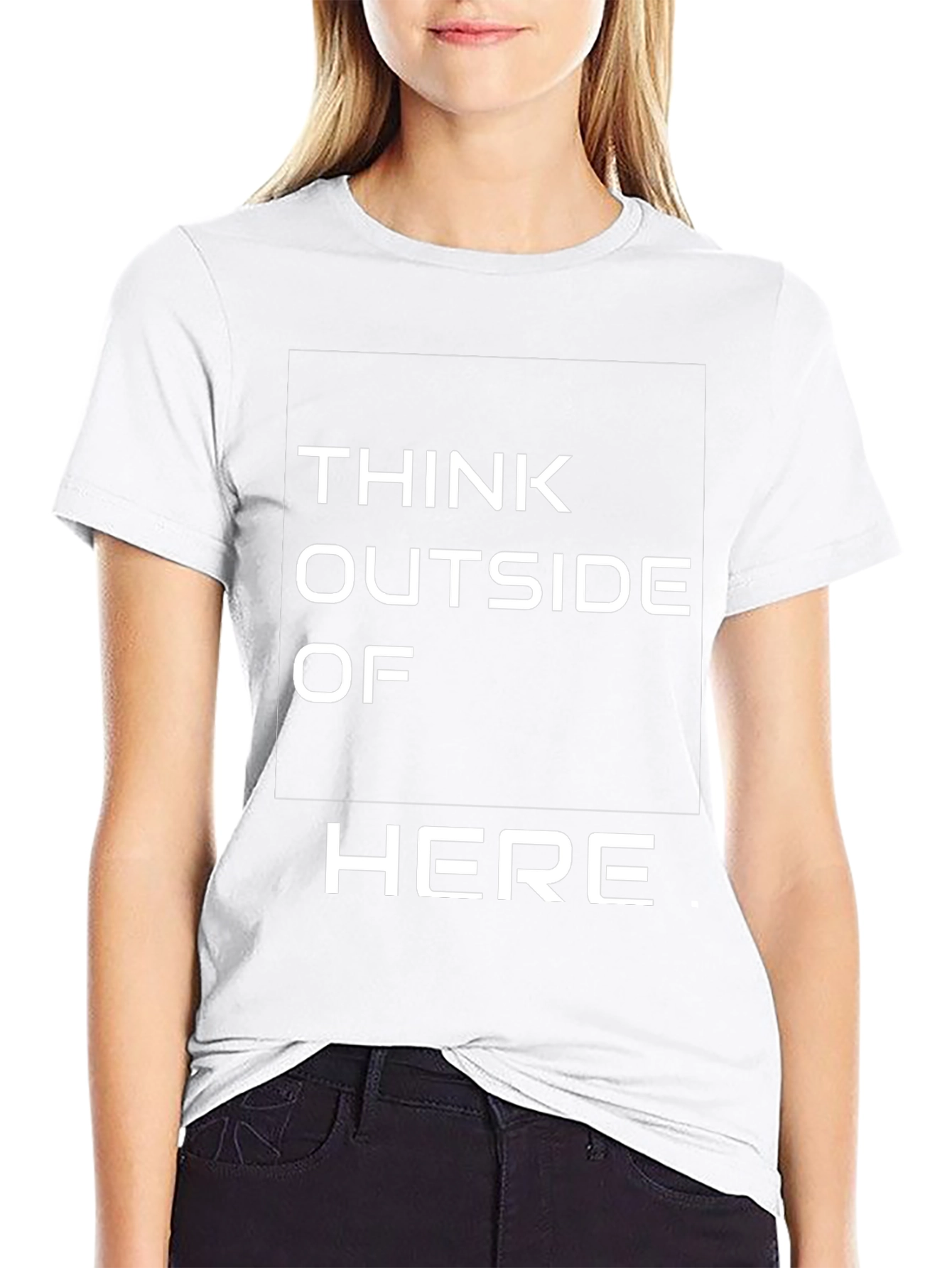 Think Outside of Here Graphic T-Shirt