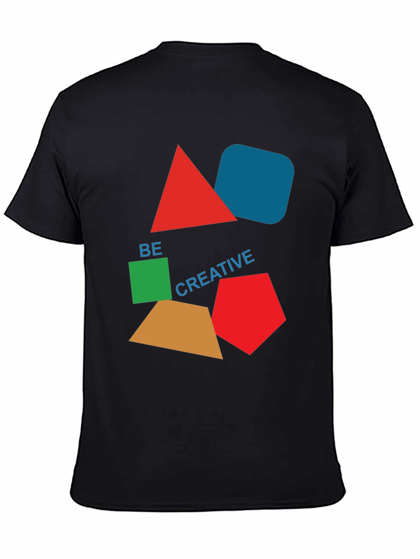 Geometric Art T-Shirt - Be Creative Design