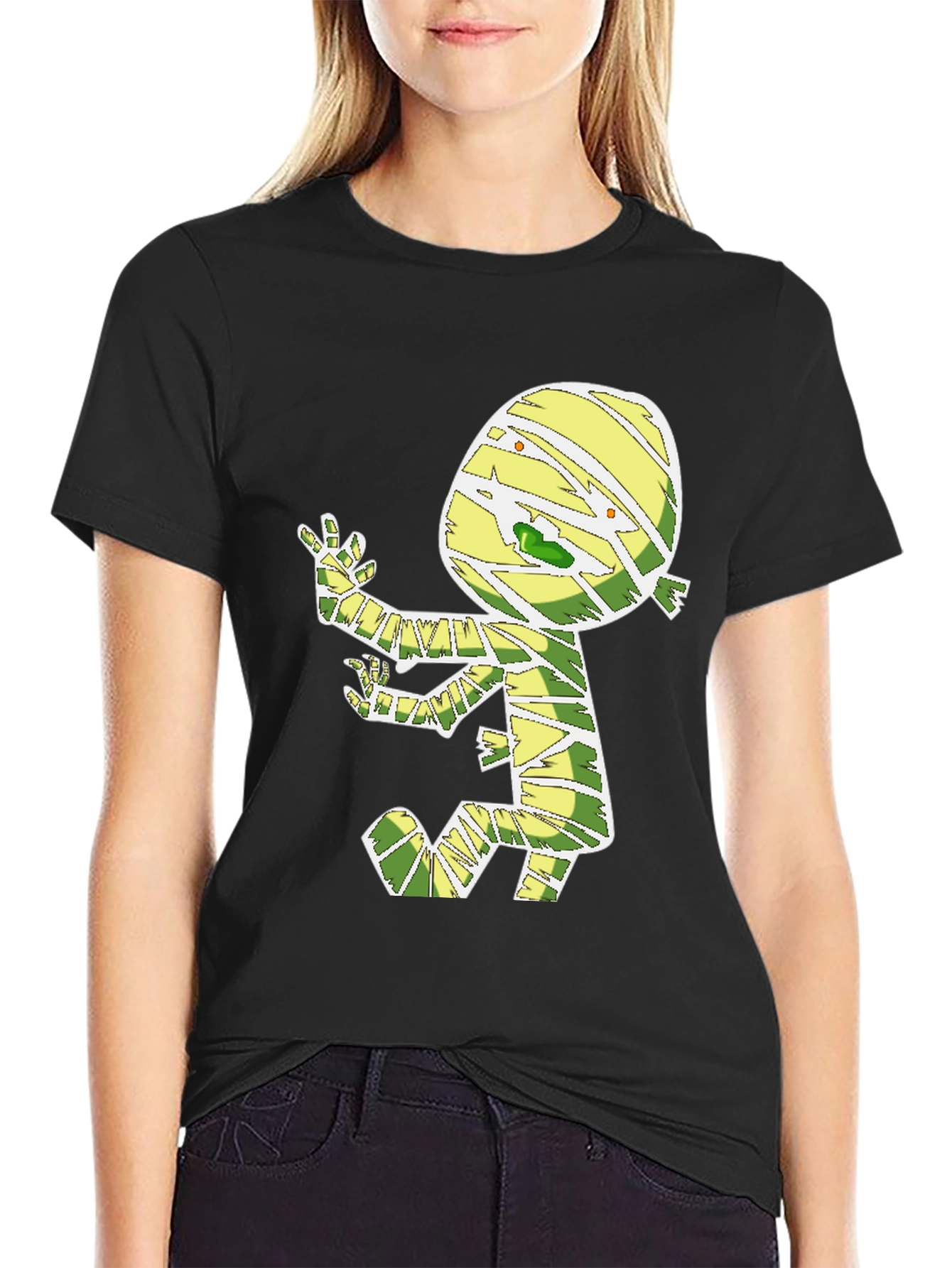 Mummy Cartoon Graphic Tee