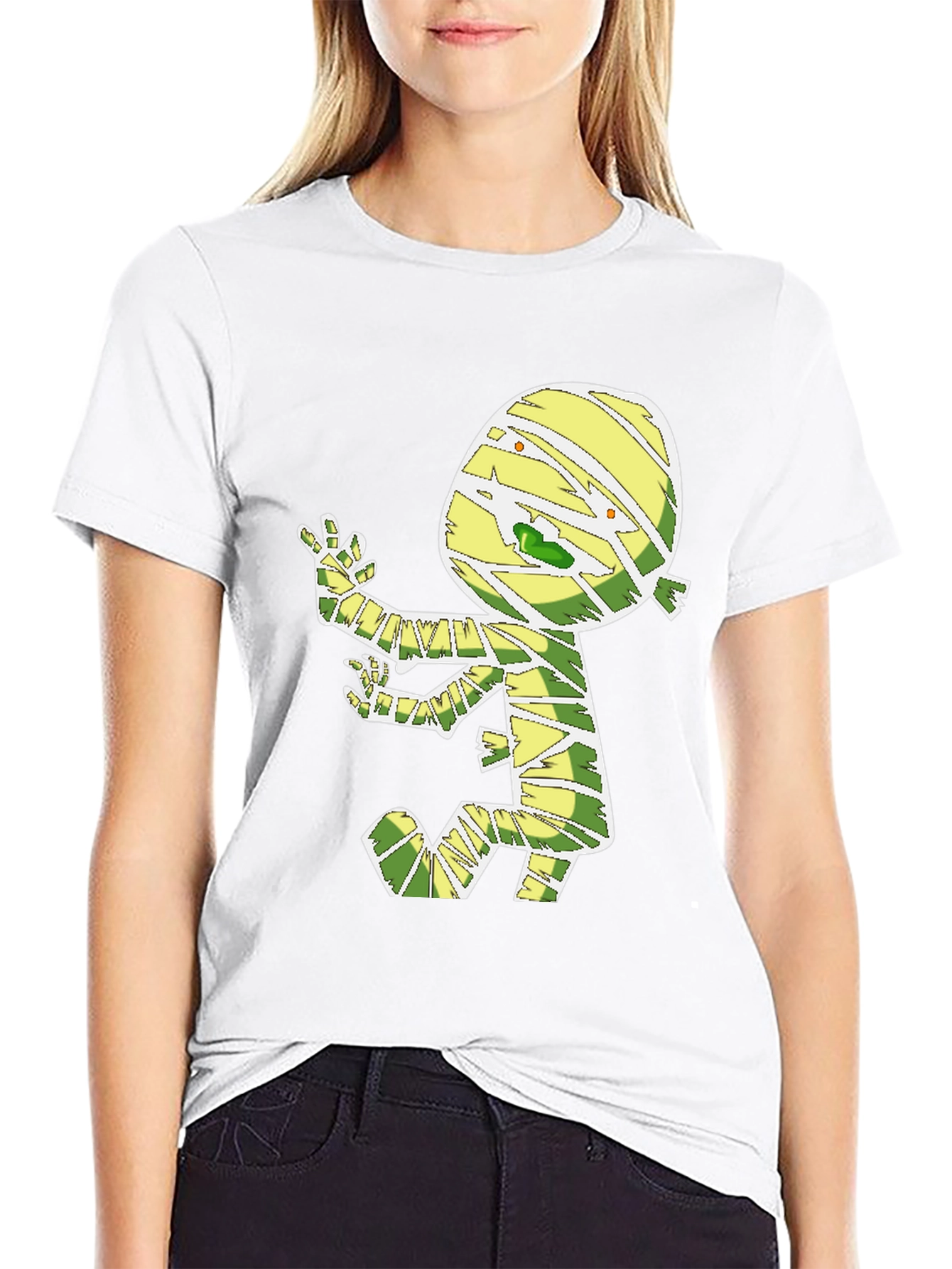 Mummy Cartoon Graphic Tee