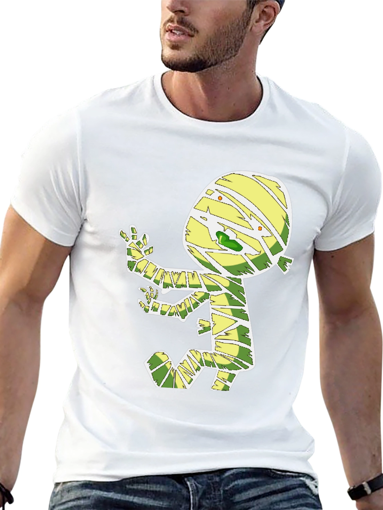 Mummy Cartoon Graphic Tee