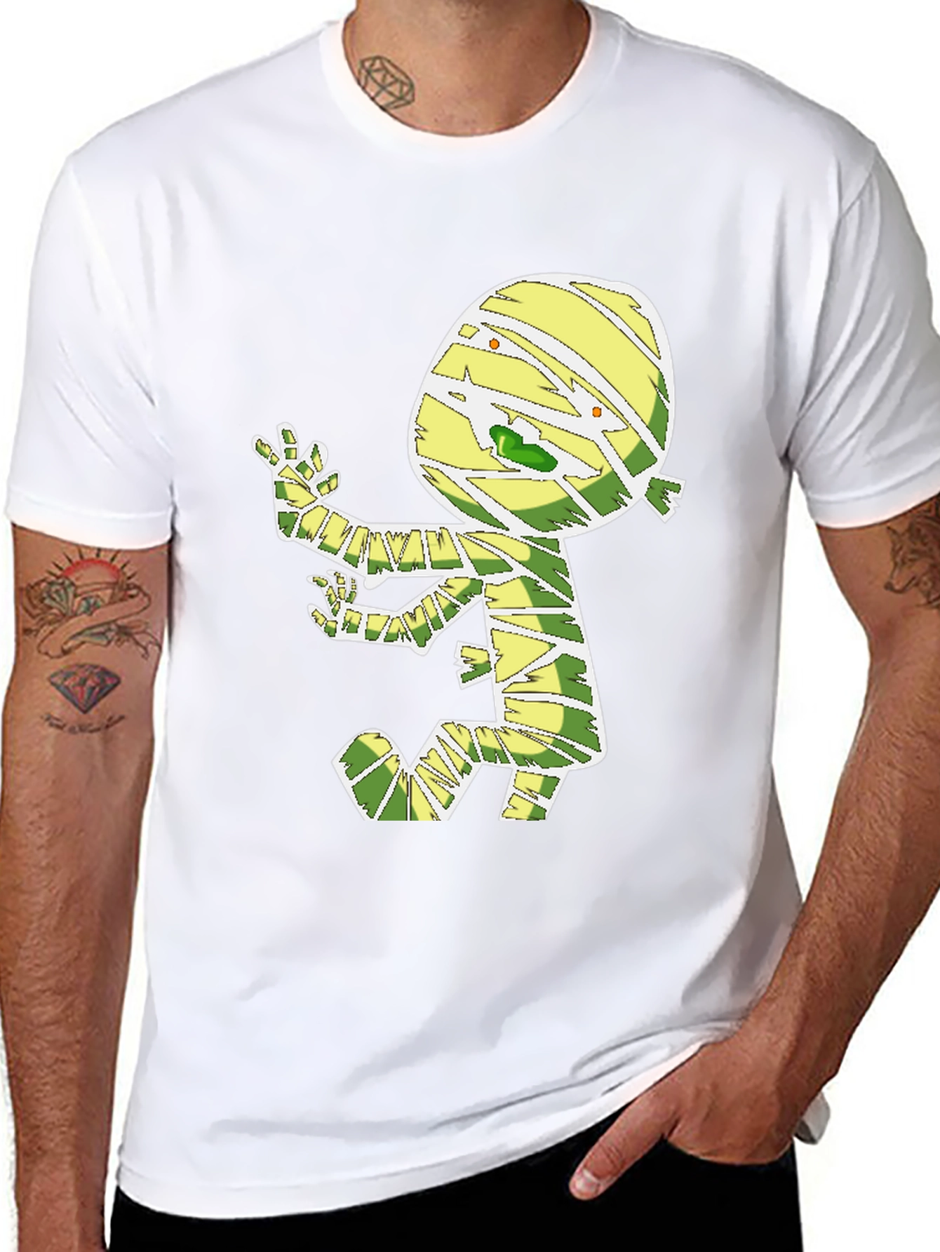 Mummy Cartoon Graphic Tee