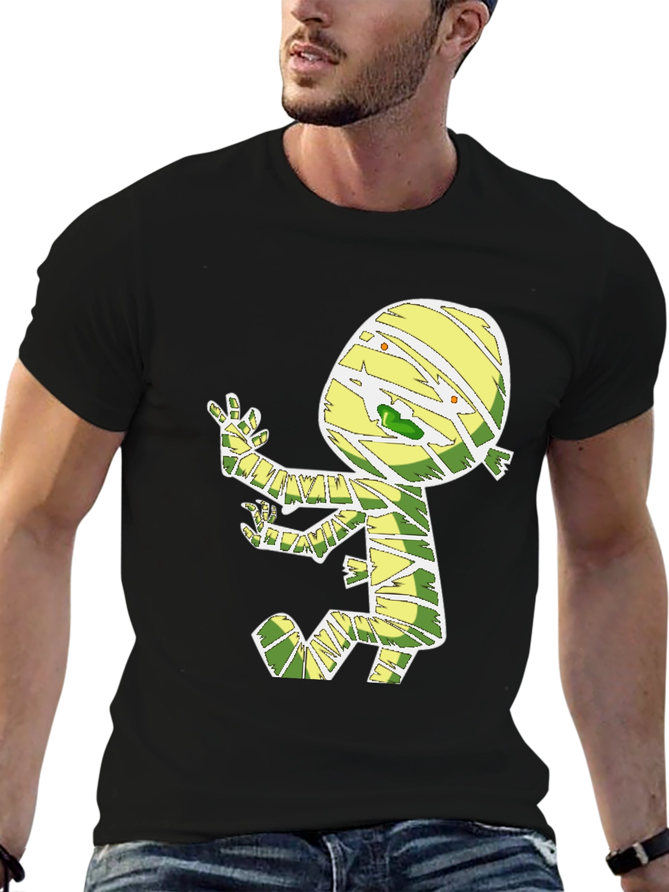 Mummy Cartoon Graphic Tee