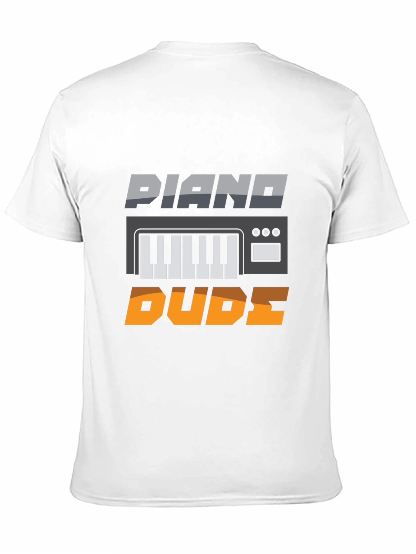 Piano Dude Graphic Tee - Musician T-Shirt