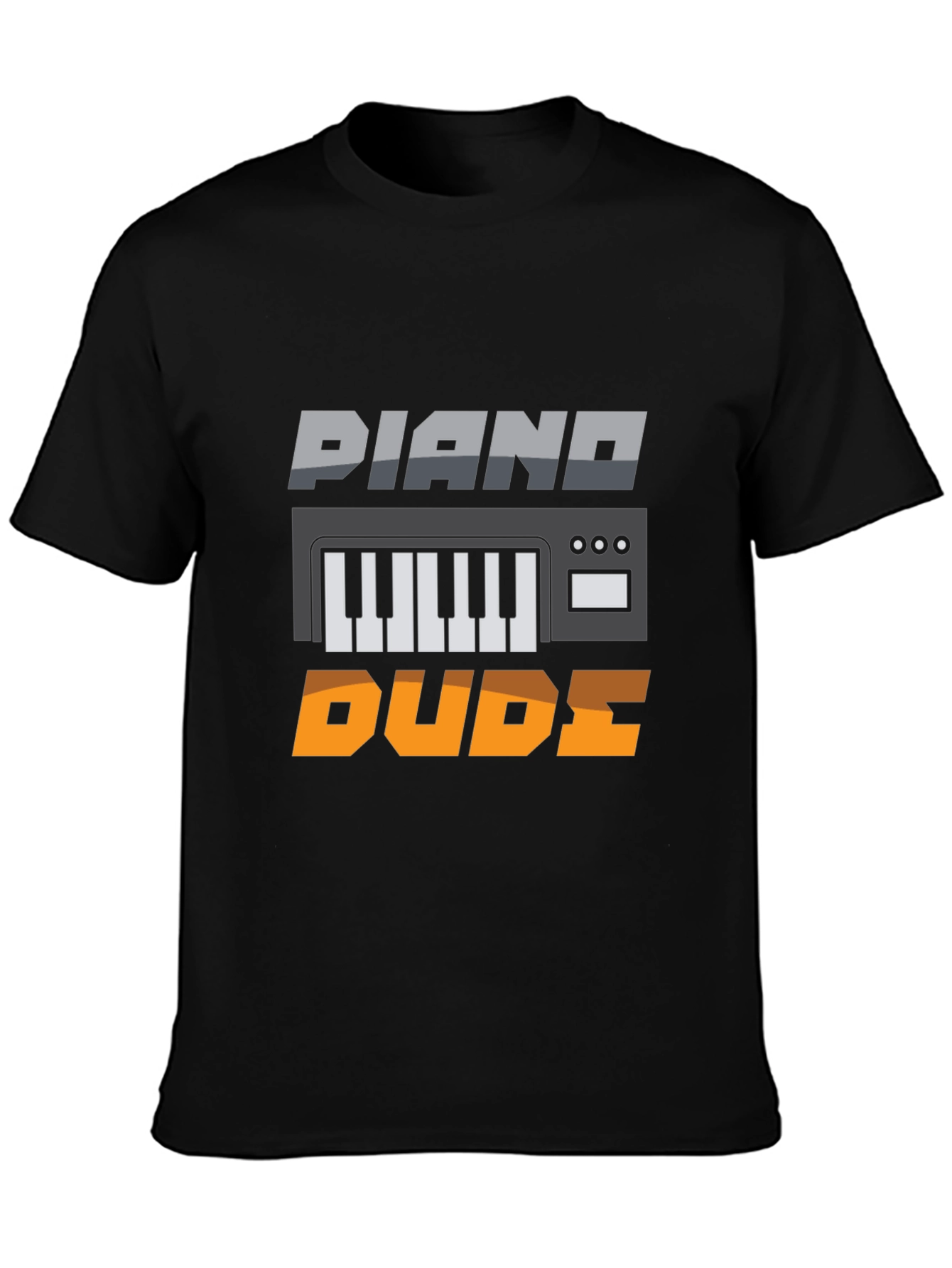 Piano Dude Graphic Tee - Musician T-Shirt