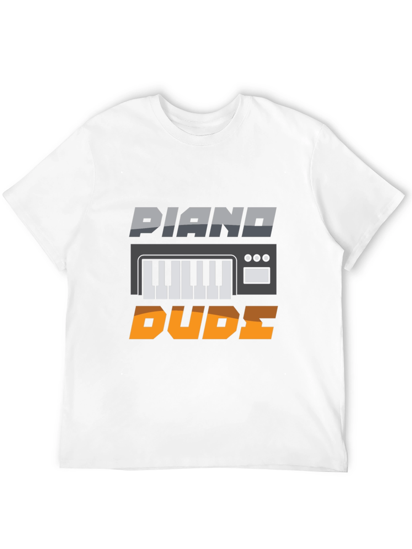Piano Dude Graphic Tee - Musician T-Shirt