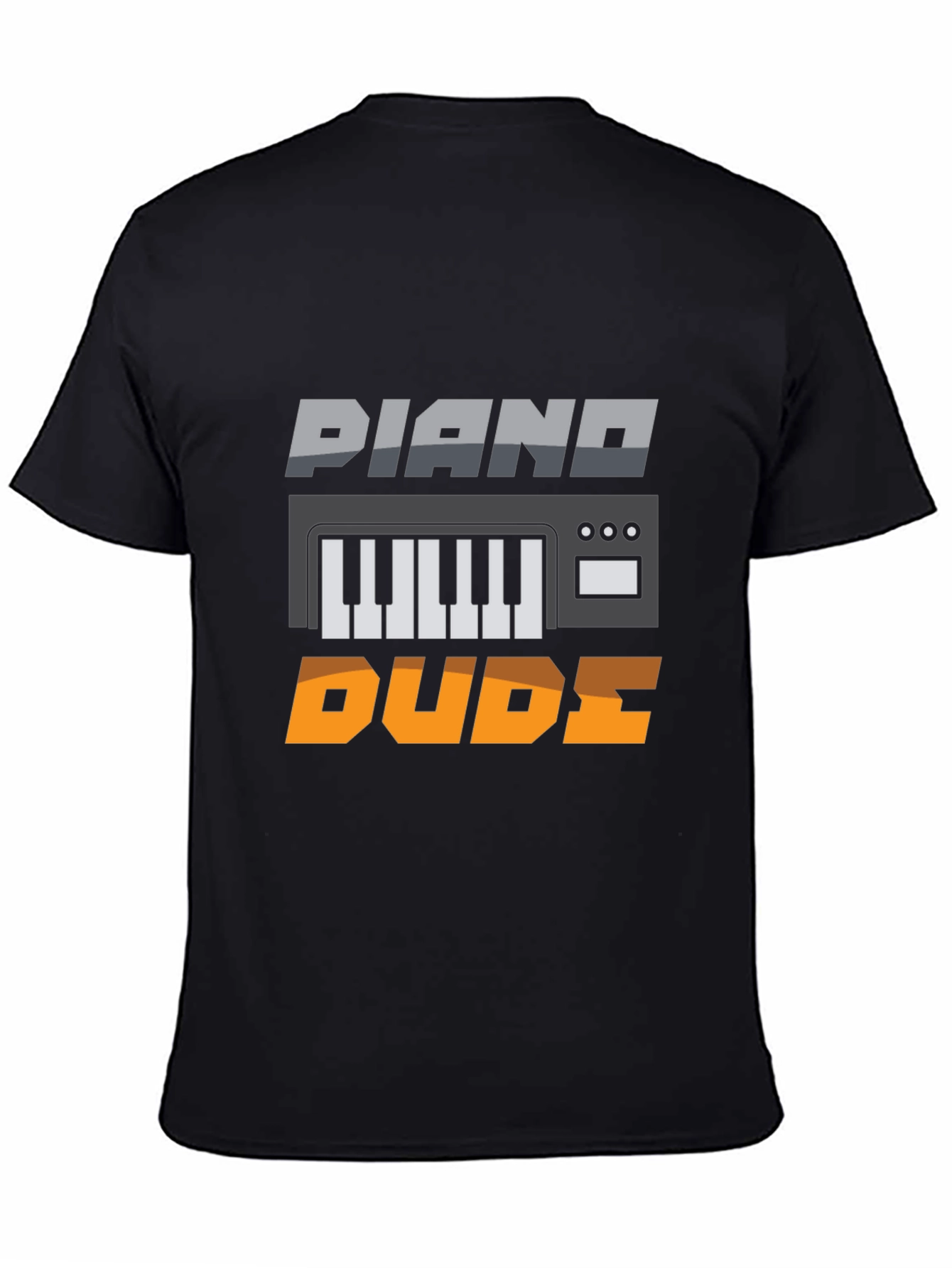 Piano Dude Graphic Tee - Musician T-Shirt