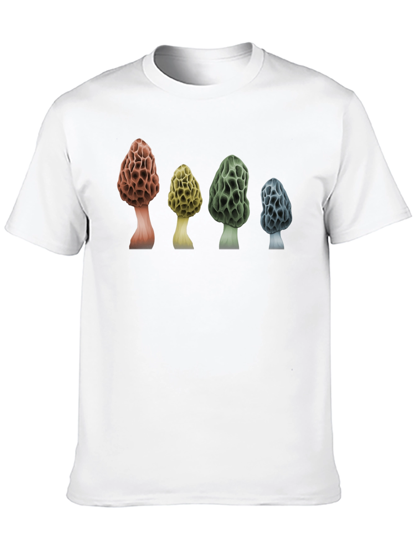 Morel Mushroom T-Shirt - Nature Lover Tee