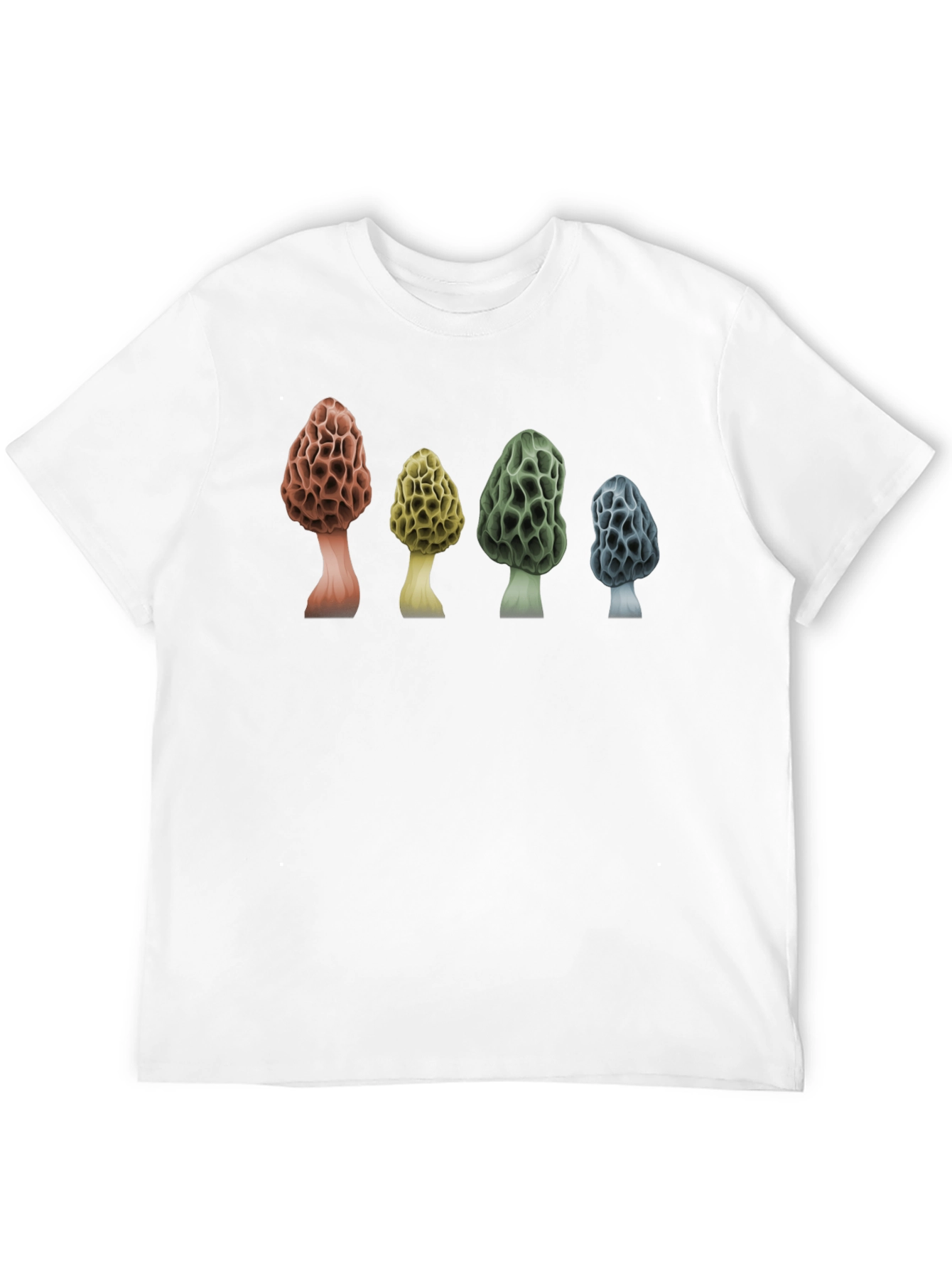 Morel Mushroom T-Shirt - Nature Lover Tee